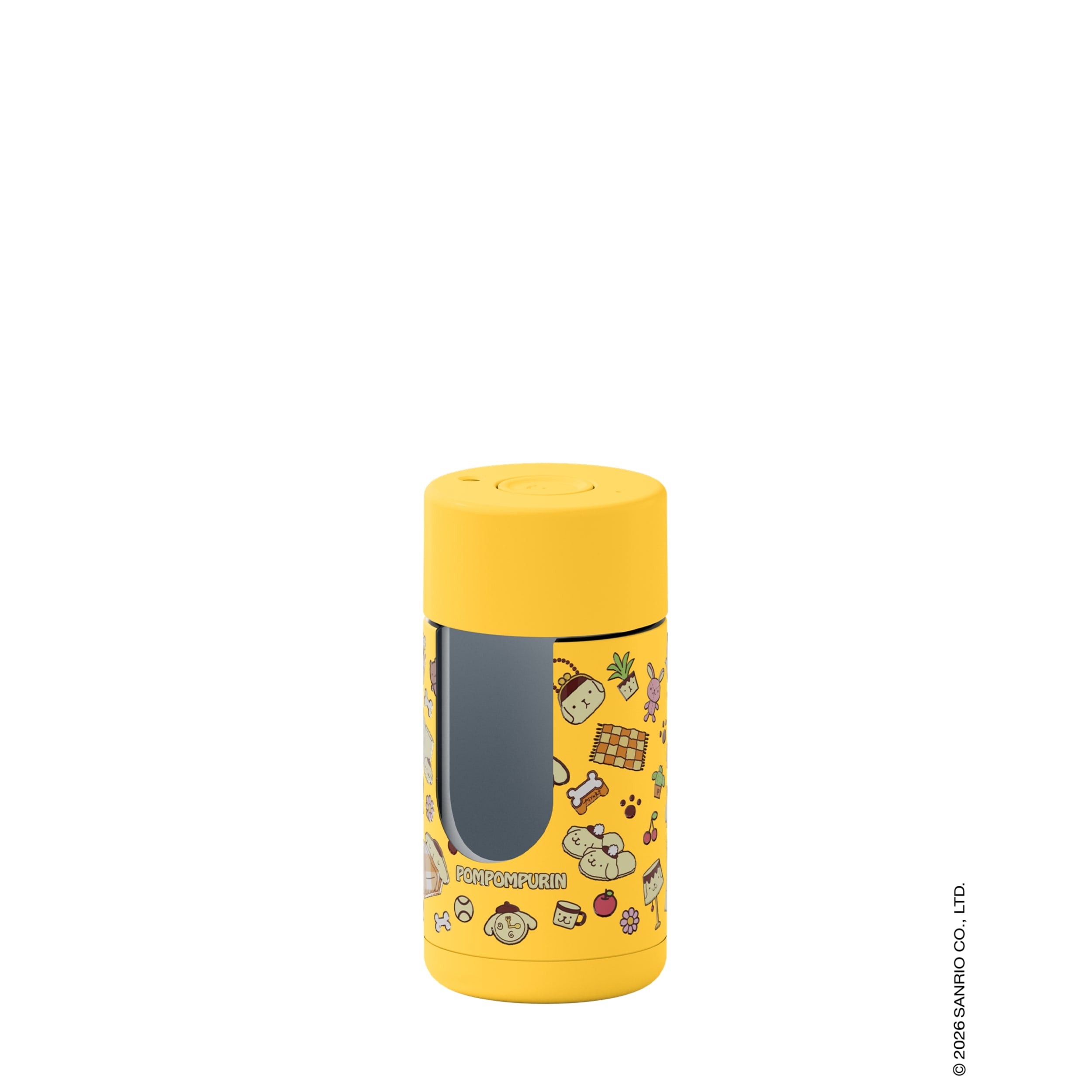 frank green 12oz Ceramic Reusable Cup PomPomPurin with Push Button Lid