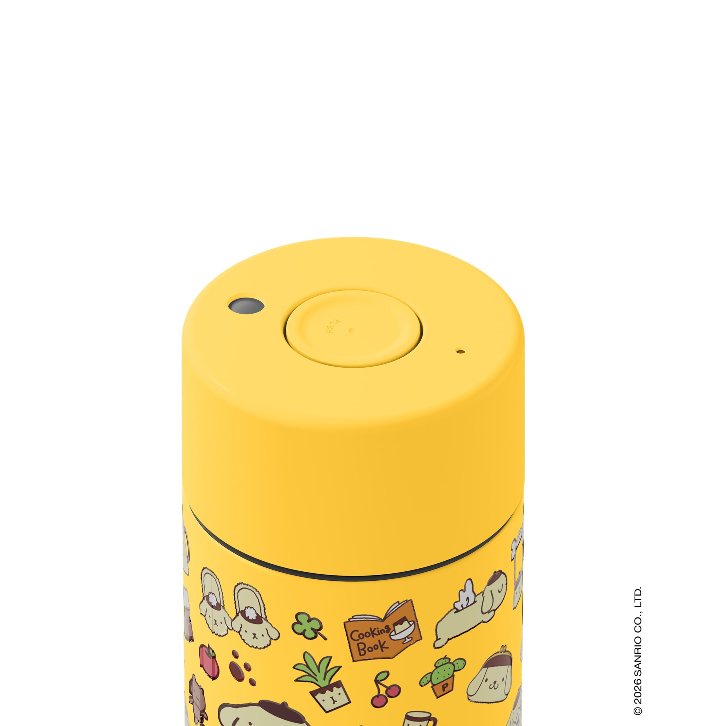 frank green 12oz Ceramic Reusable Cup PomPomPurin with Push Button Lid