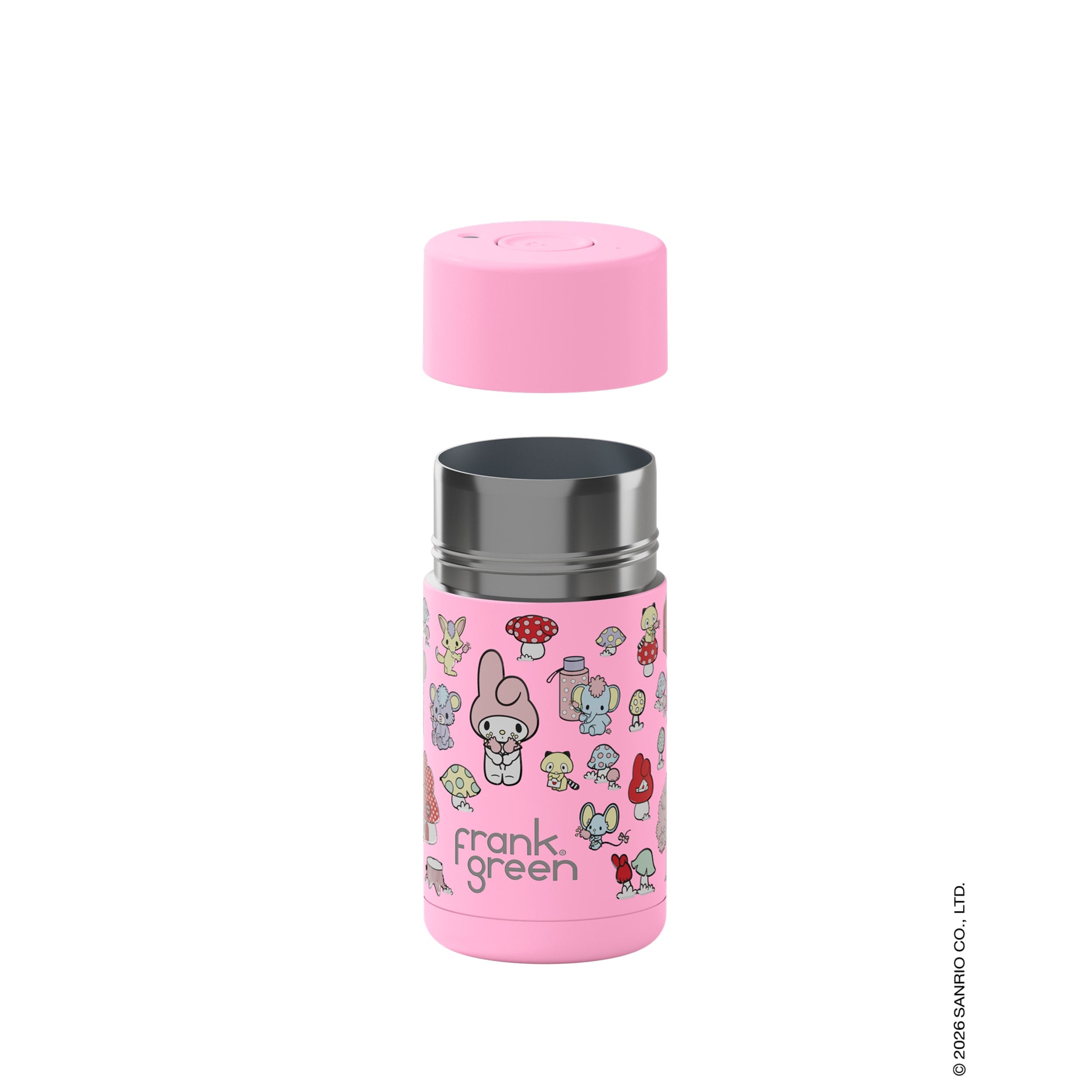 frank green 12oz Ceramic Reusable Cup My Melody with Push Button Lid