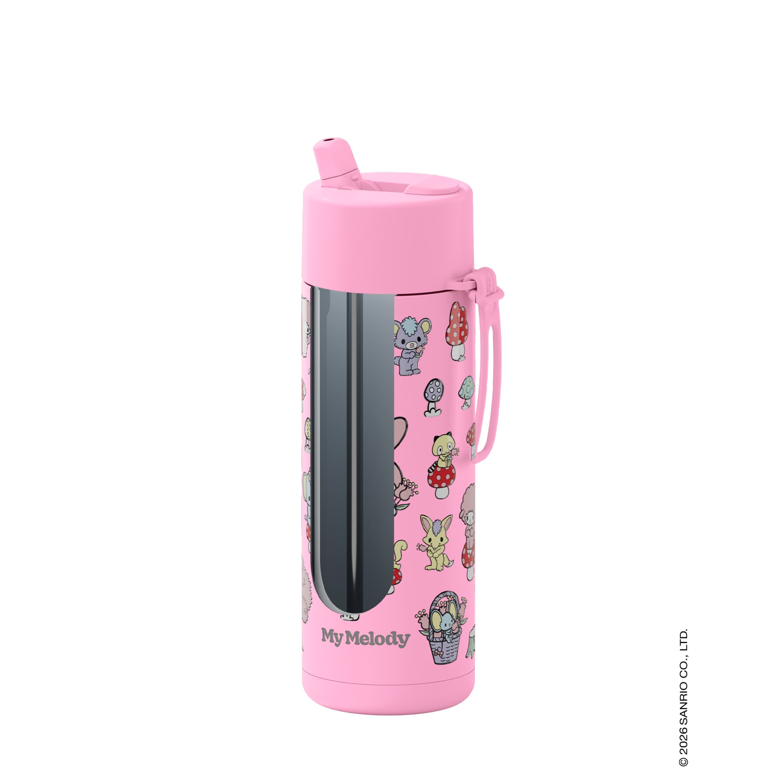 frank green 20oz Reusable Bottle My Melody with Flip Straw Lid