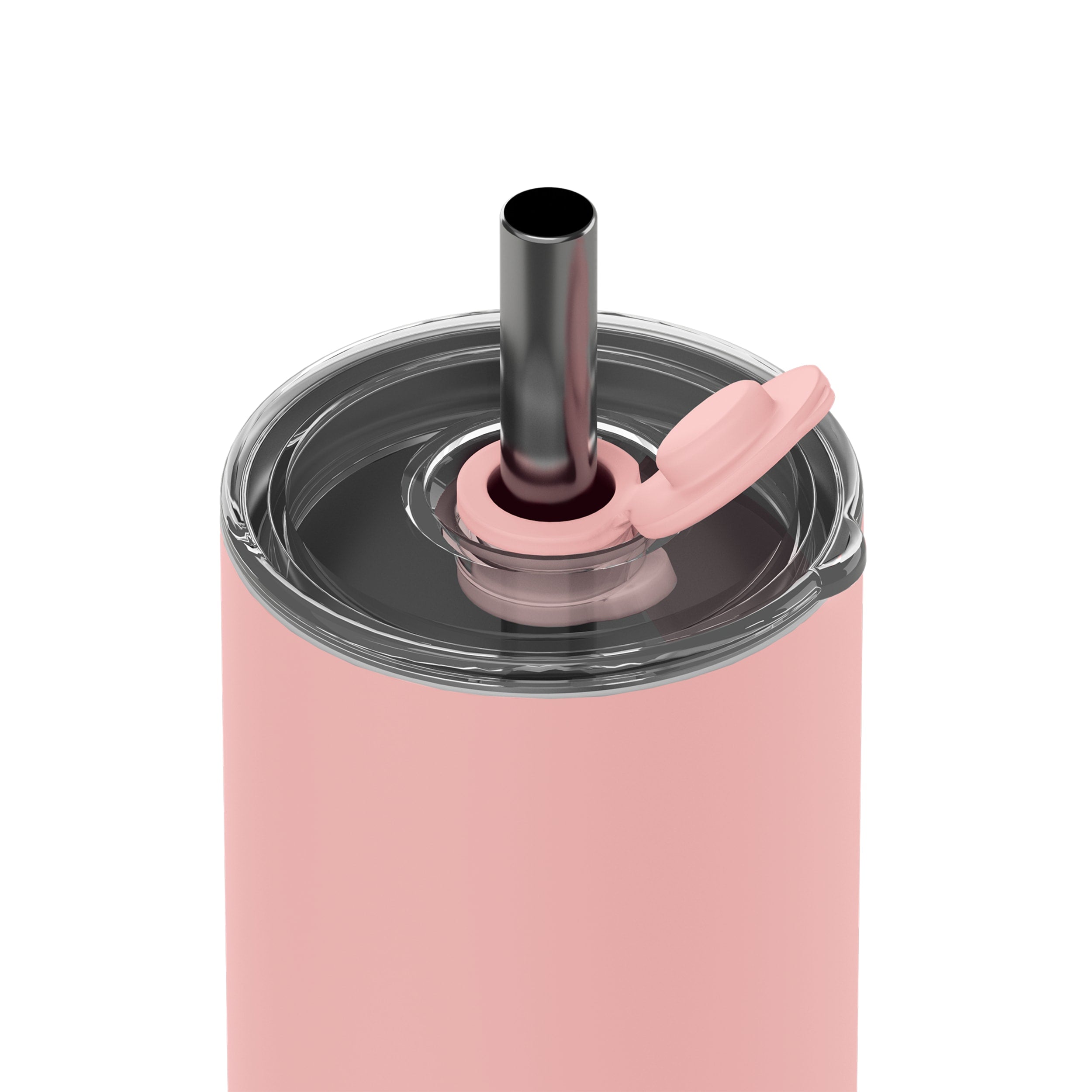 frank green Big Chill Cup with Straw - Blushed