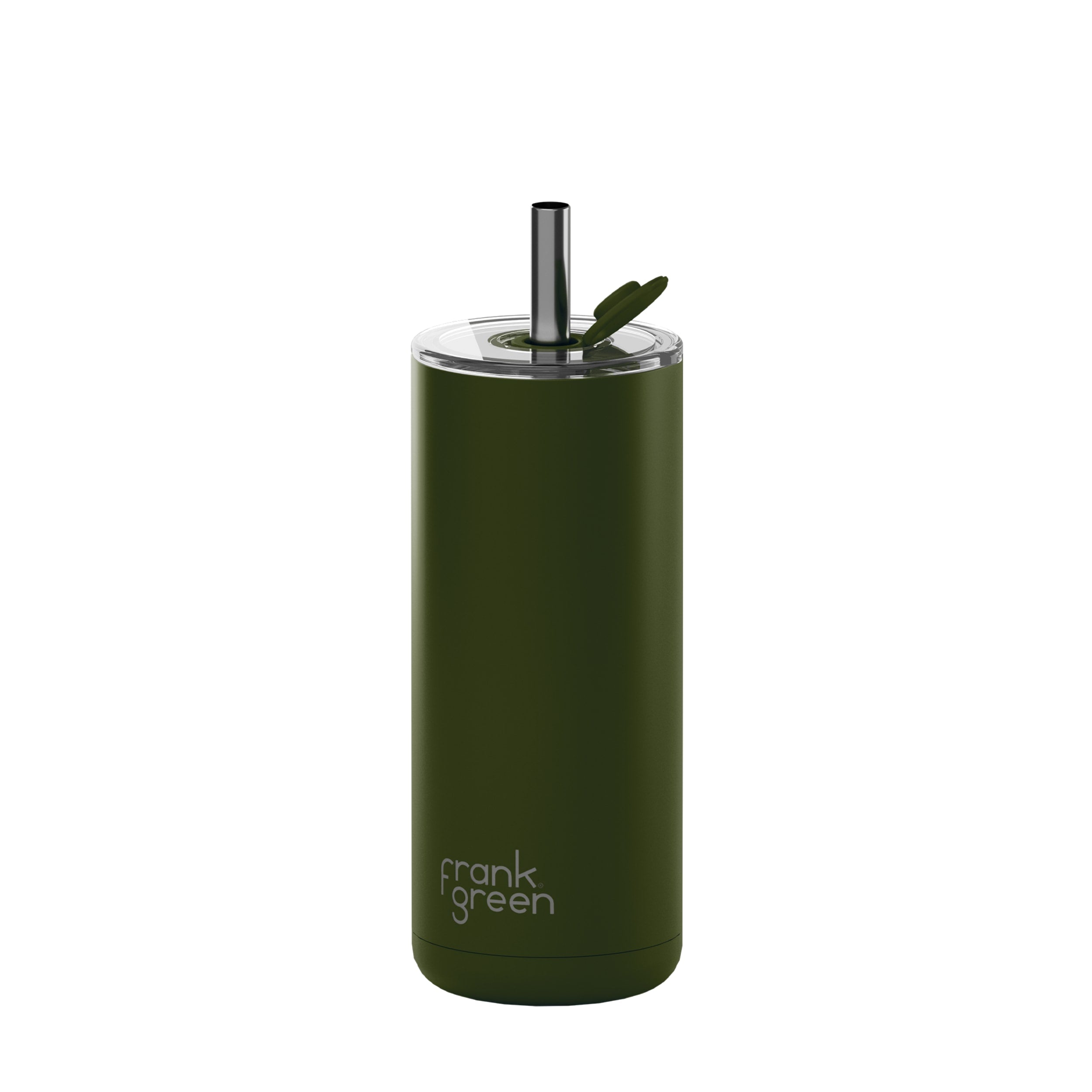 frank green Big Chill Cup with Straw - Khaki
