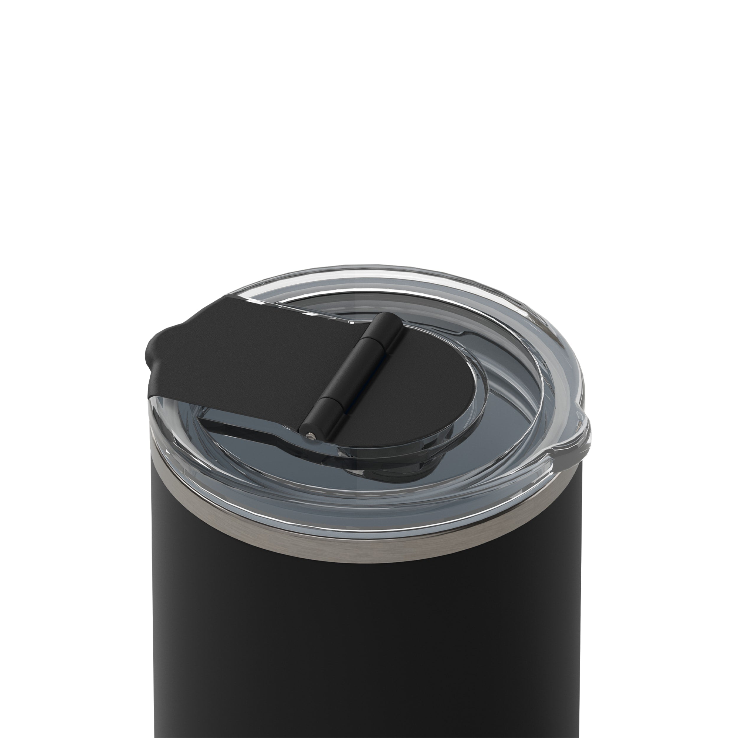 frank green 12oz Ceramic Coffee Cup with Hinged Screw Lid - Midnight