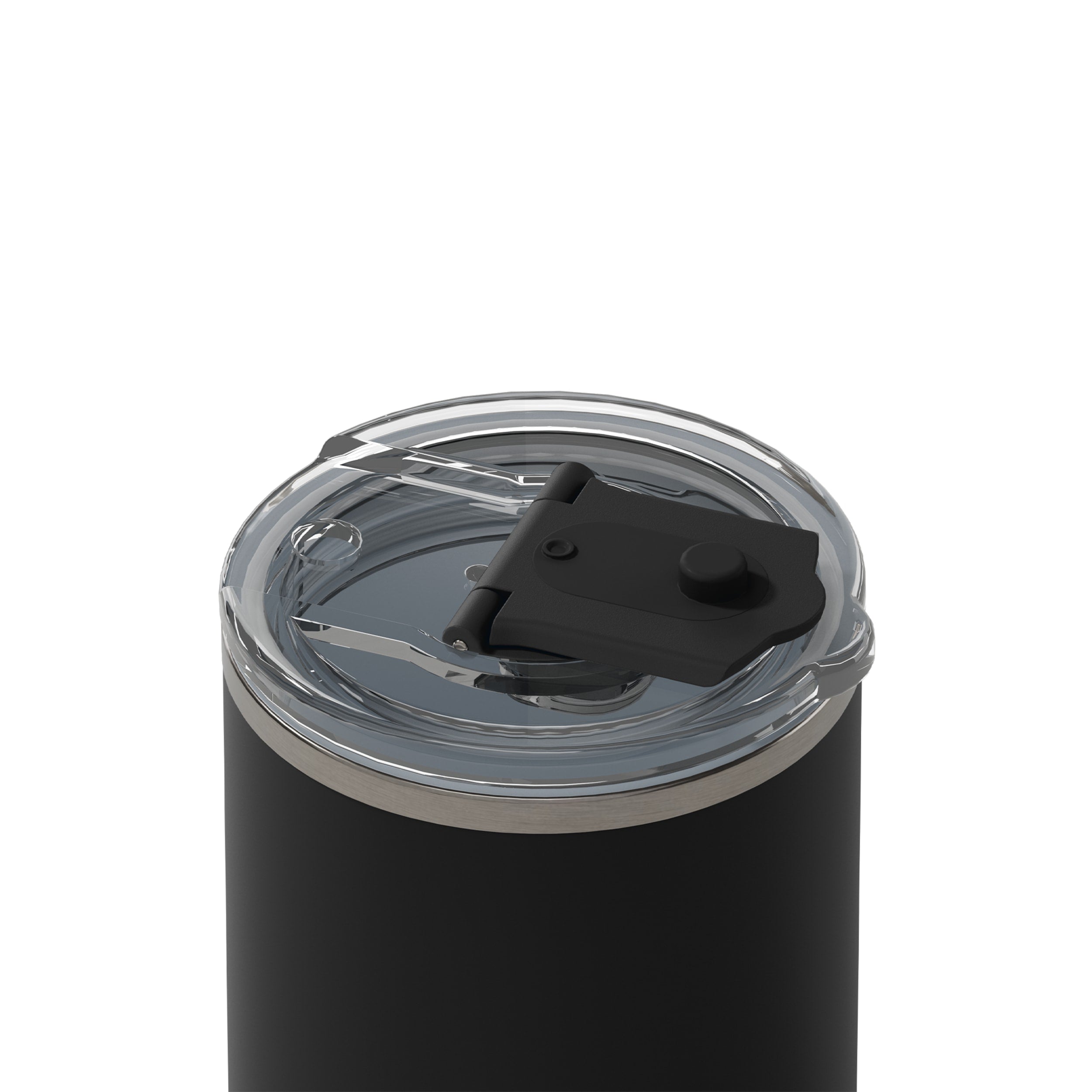 frank green 12oz Ceramic Coffee Cup with Hinged Screw Lid - Midnight