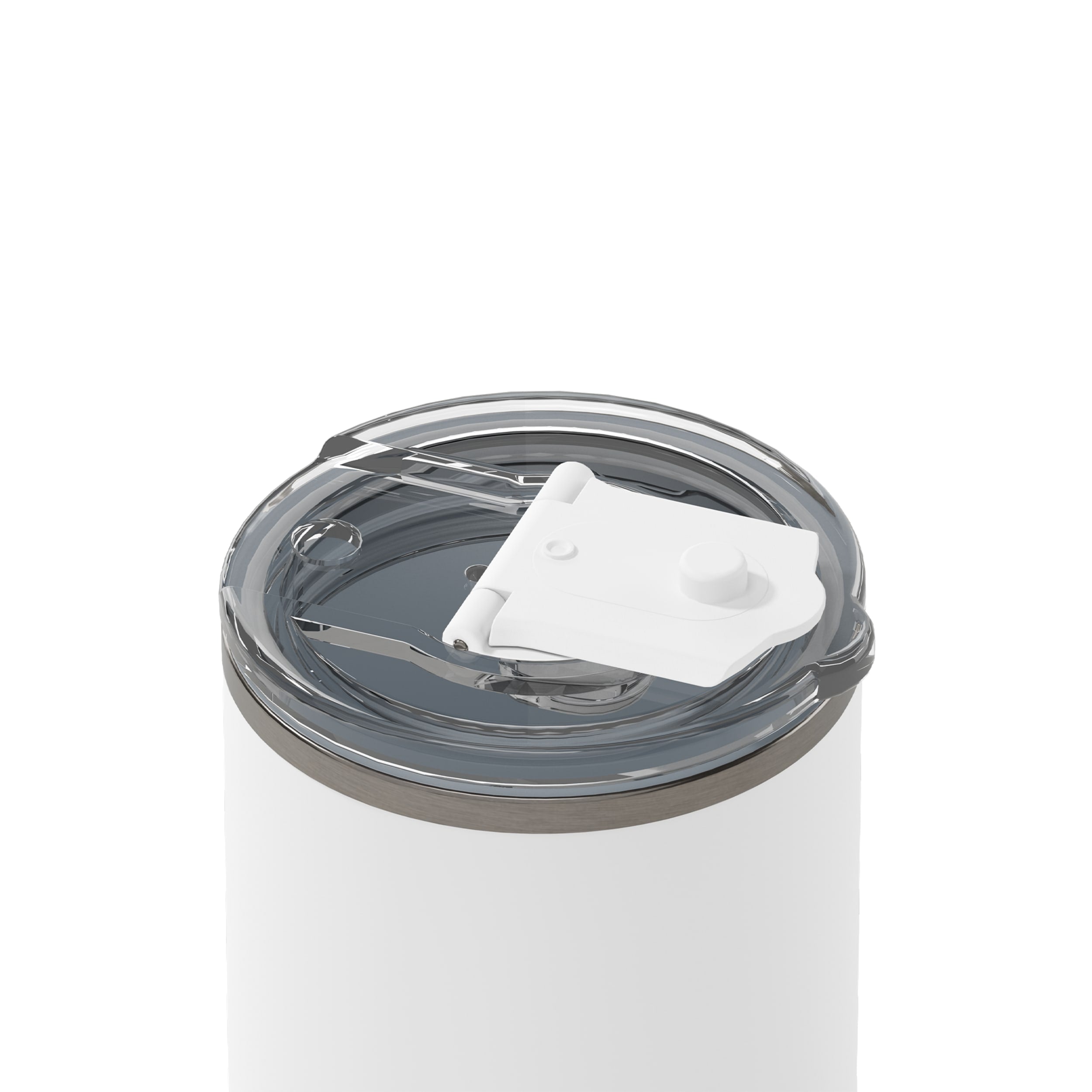 frank green 12oz Ceramic Coffee Cup with Hinged Screw Lid - Cloud