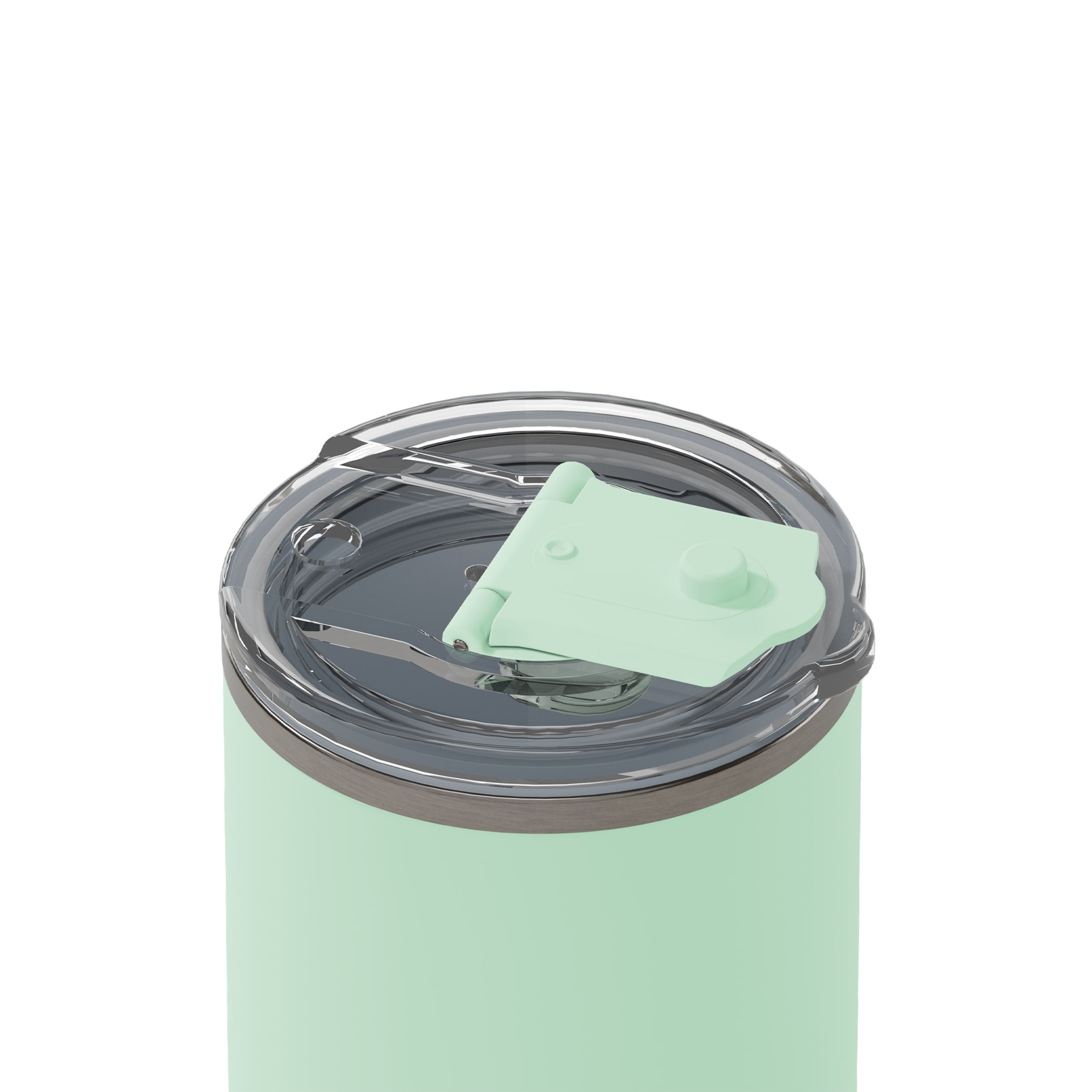 frank green 12oz Ceramic Coffee Cup with Hinged Screw Lid - Mint Gelato