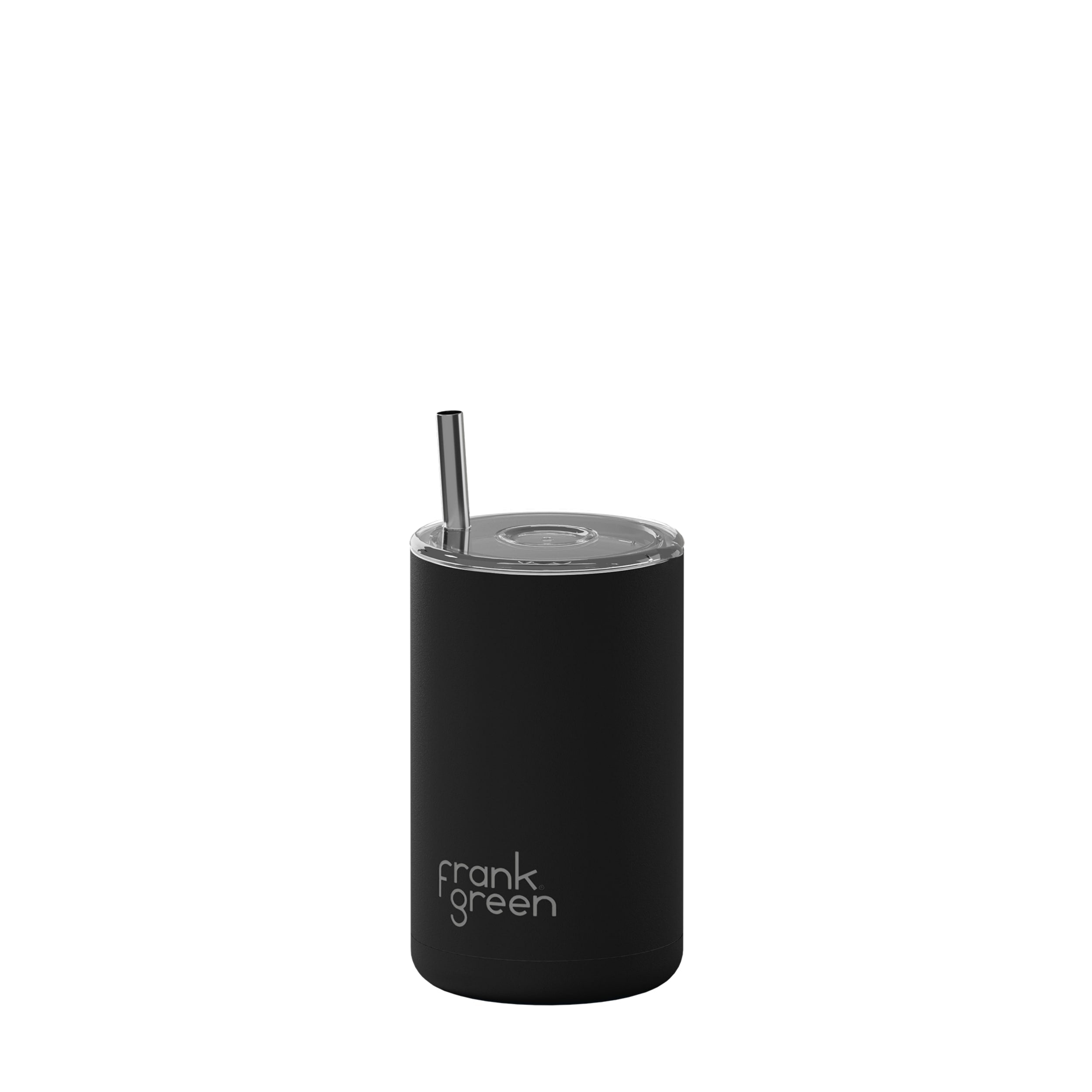 frank green 15oz Iced Coffee Cup with Straw - Midnight