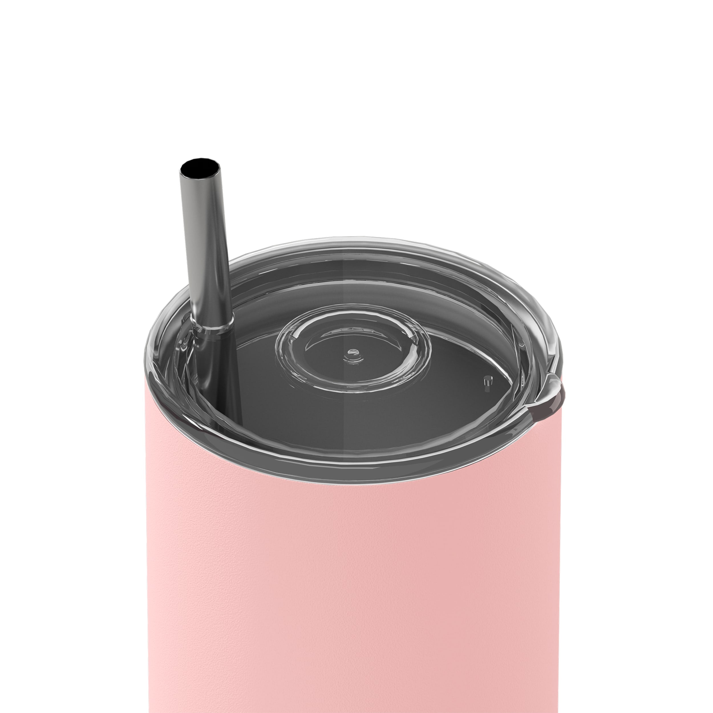 frank green 15oz Iced Coffee Cup with Straw - Blushed