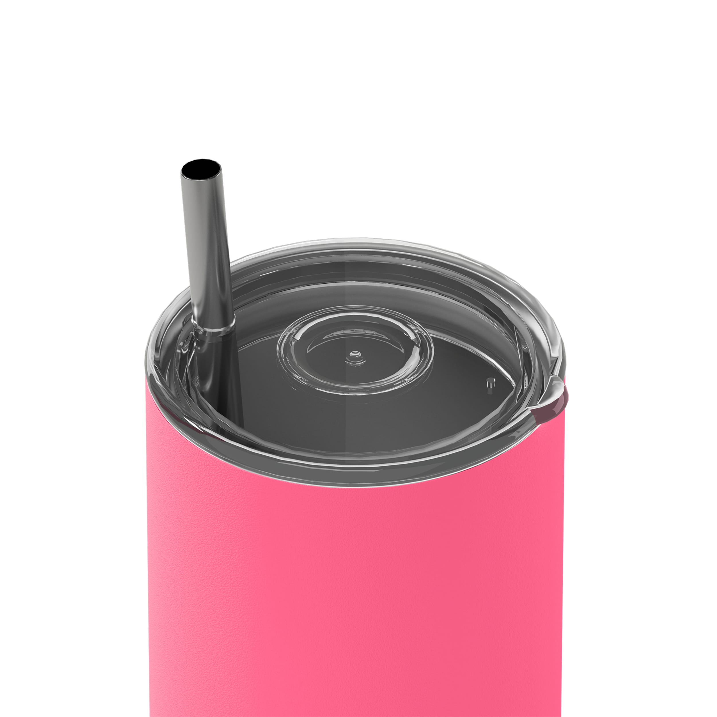 frank green 15oz Iced Coffee Cup with Straw - Bubblegum