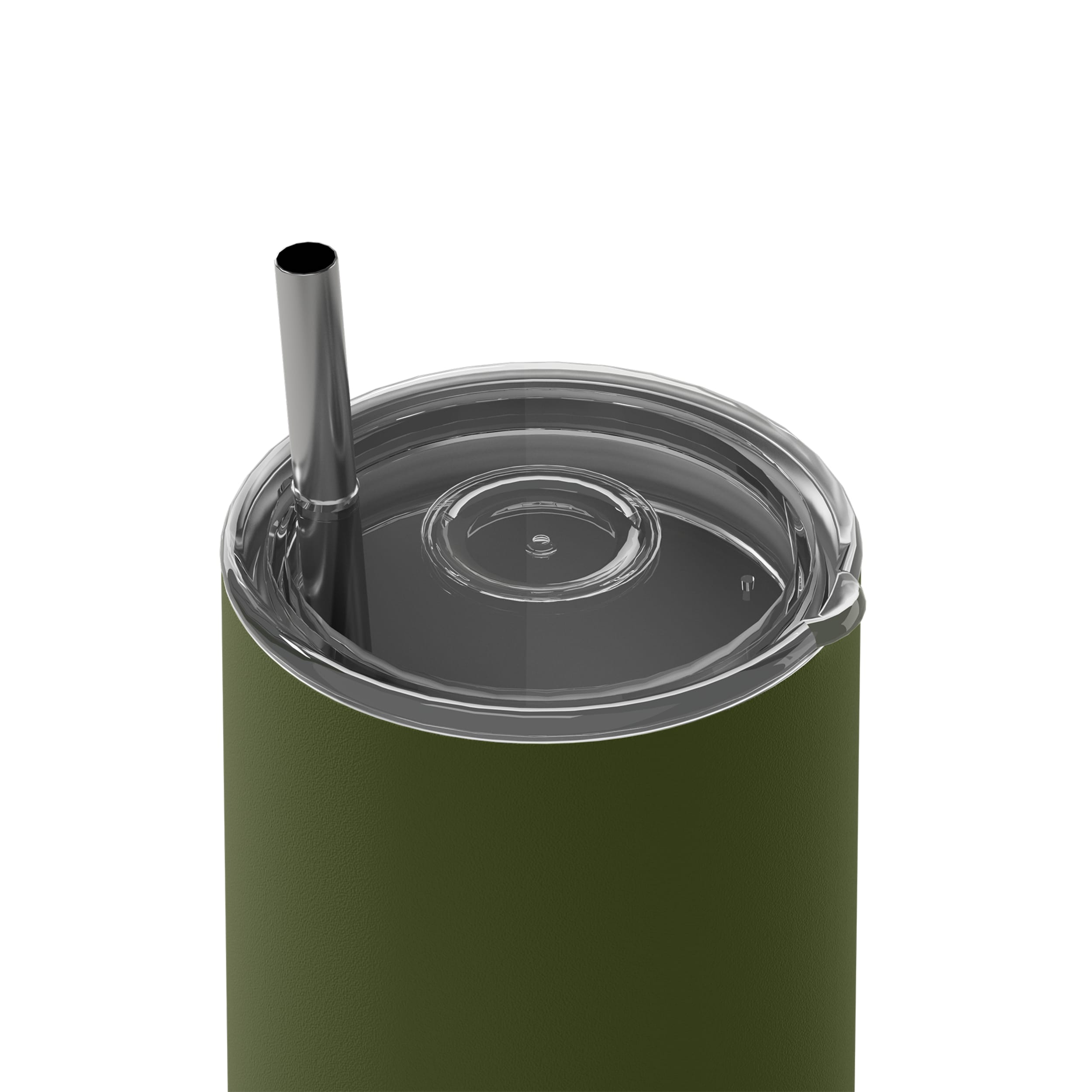 frank green 15oz Iced Coffee Cup with Straw - Khaki
