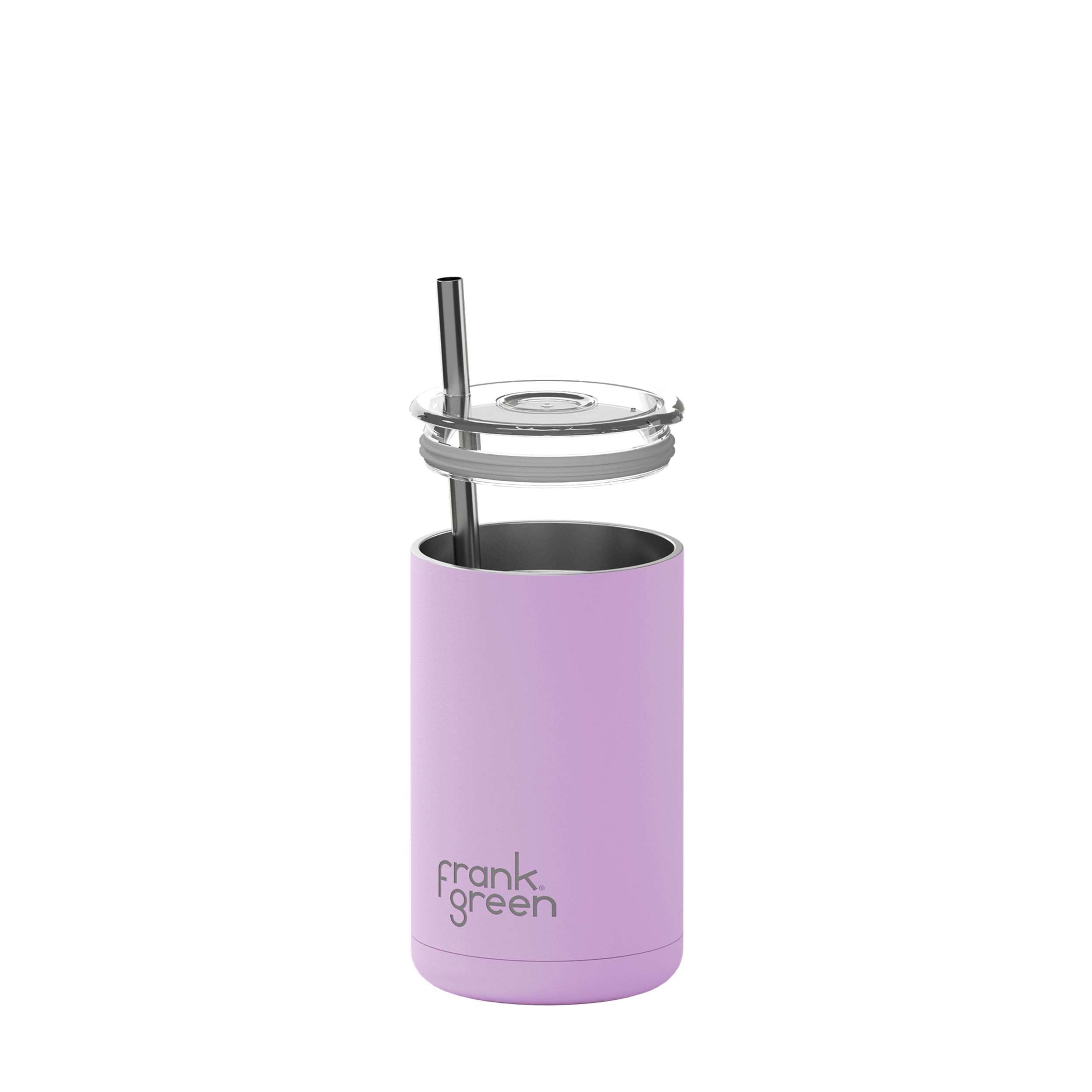 frank green 15oz Iced Coffee Cup with Straw - Lilac Haze