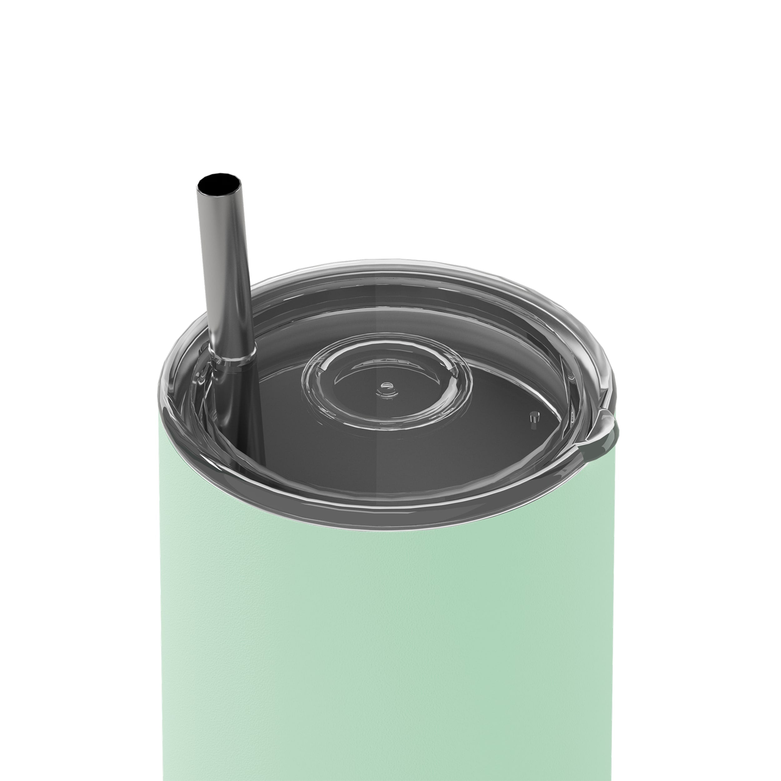 frank green 15oz Iced Coffee Cup with Straw - Mint Gelato