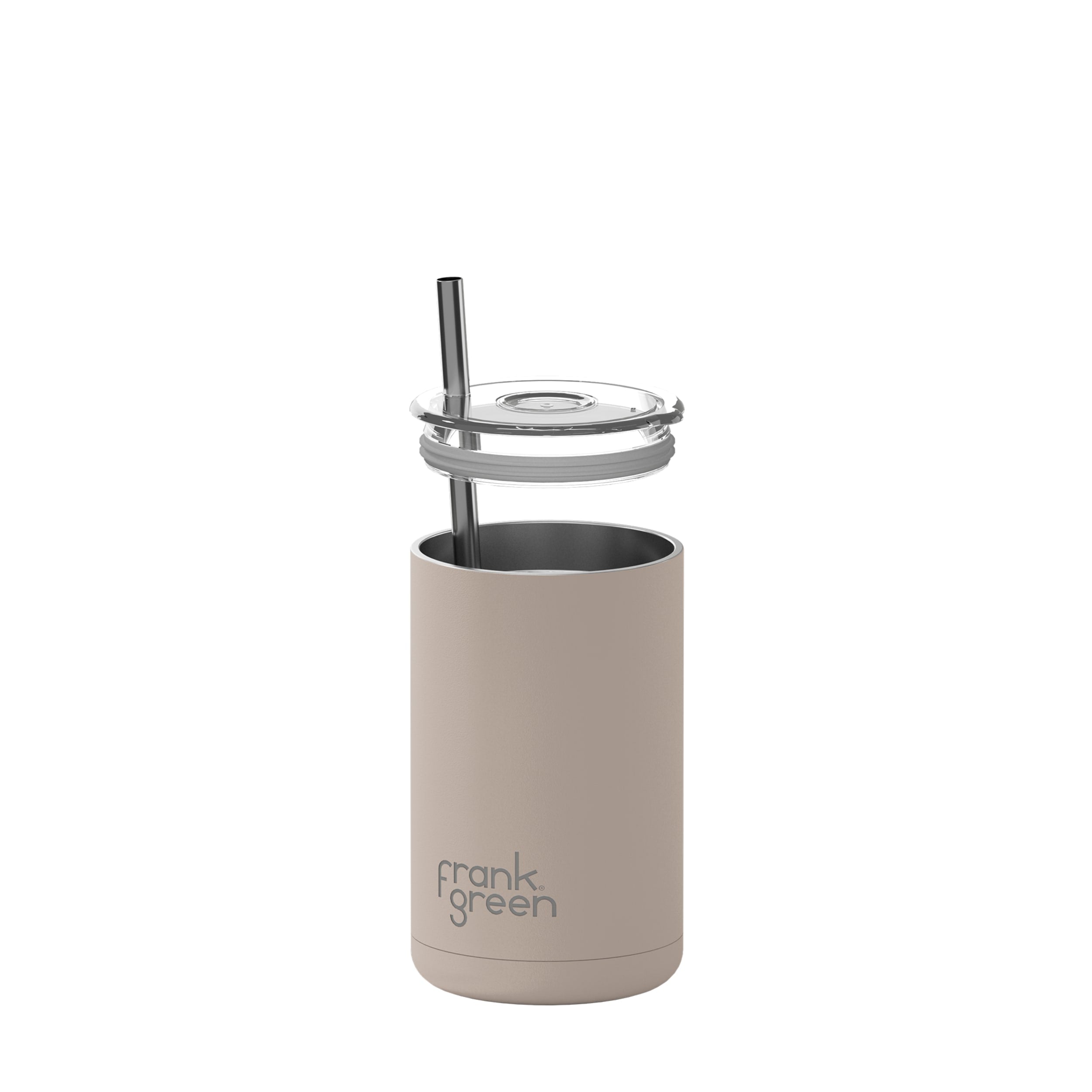 frank green 15oz Iced Coffee Cup with Straw - Moon Dust