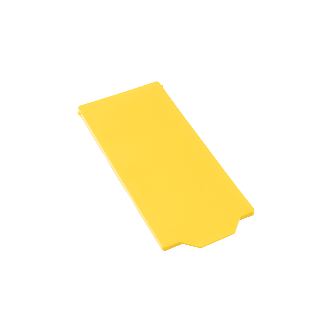 Trust Commercial Enclosed Recycling Lid Yellow