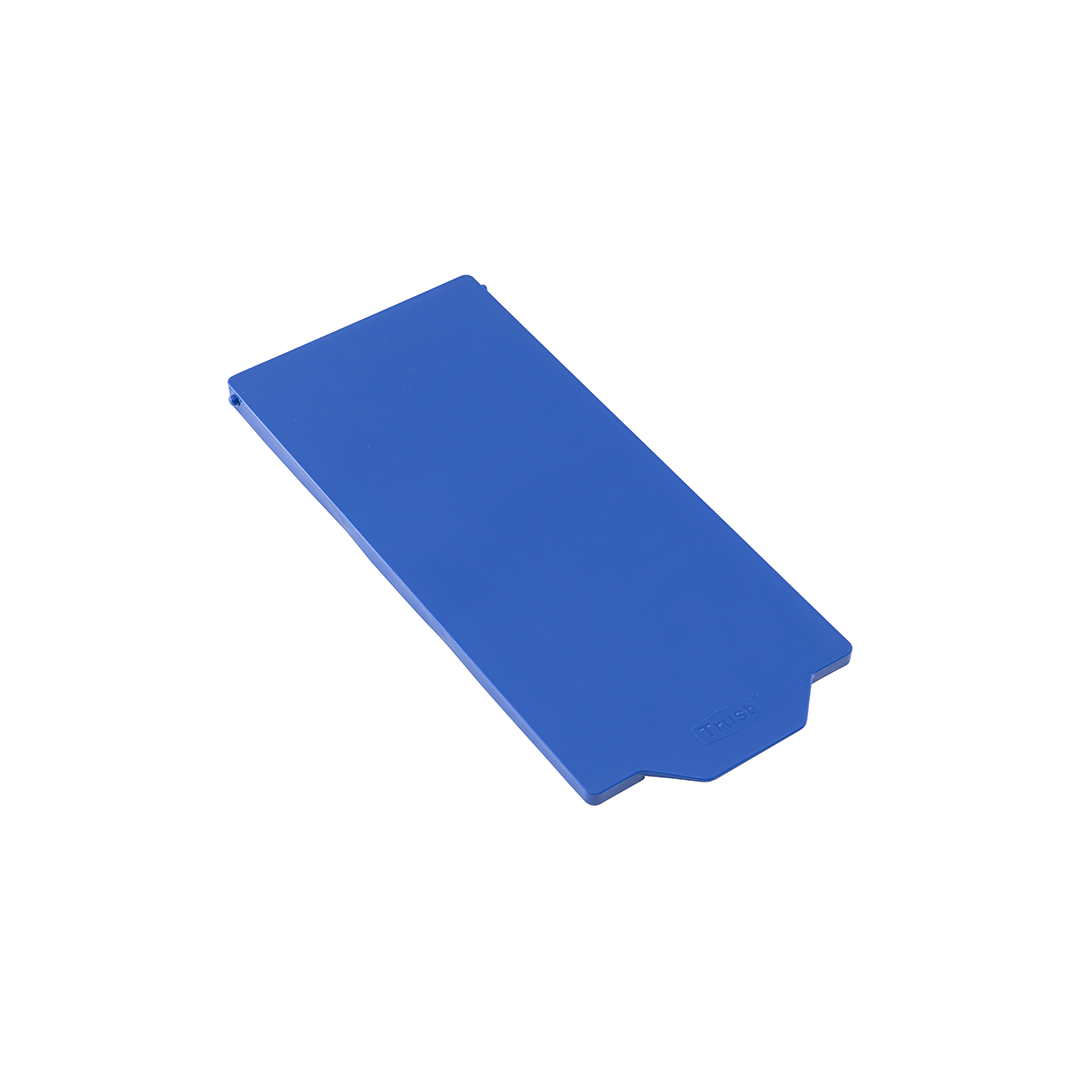 Trust Commercial Enclosed Recycling Lid Blue