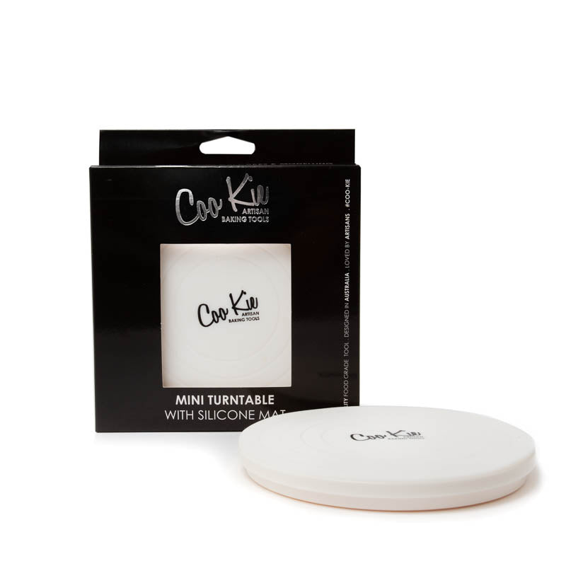 Coo Kie Mini Turntable with Silicone Mat