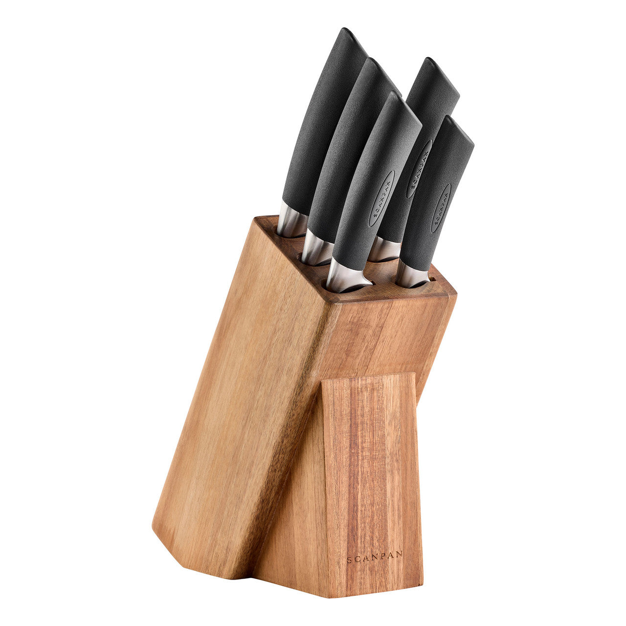 Scanpan Sax Knife Block Set - 6 Piece