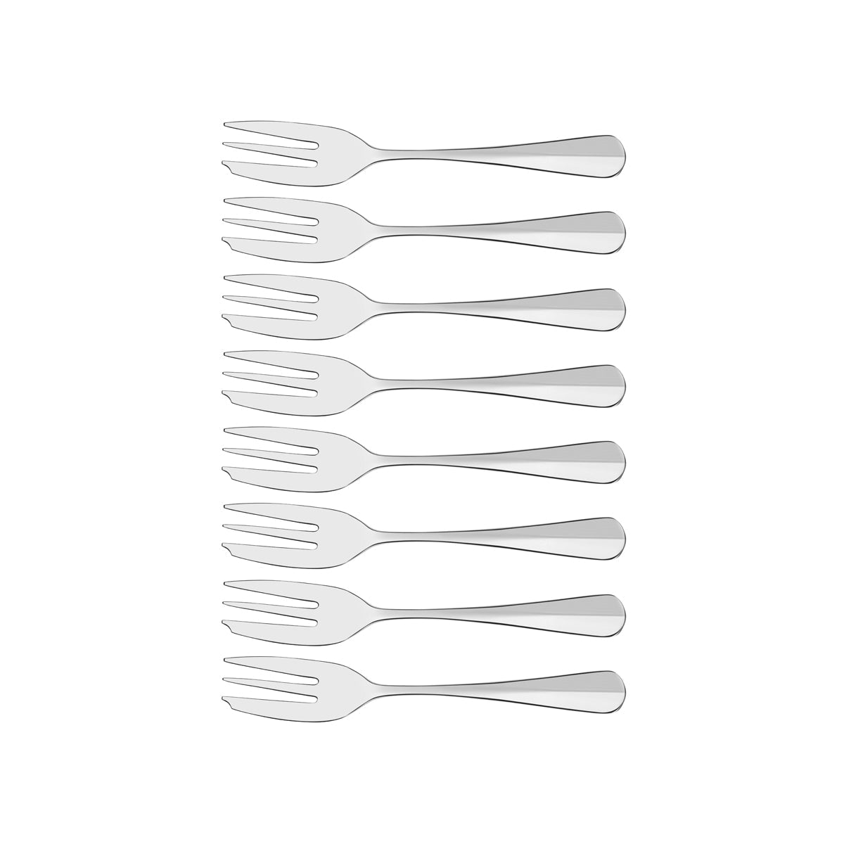 Tablekraft Bogart Cake Fork Set 8pc