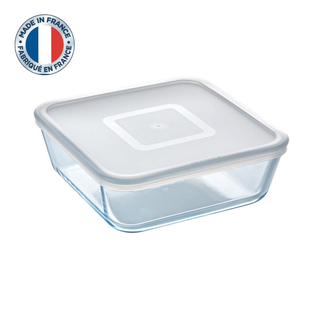 Pyrex Cook & Freeze Glass Square Container (2L)