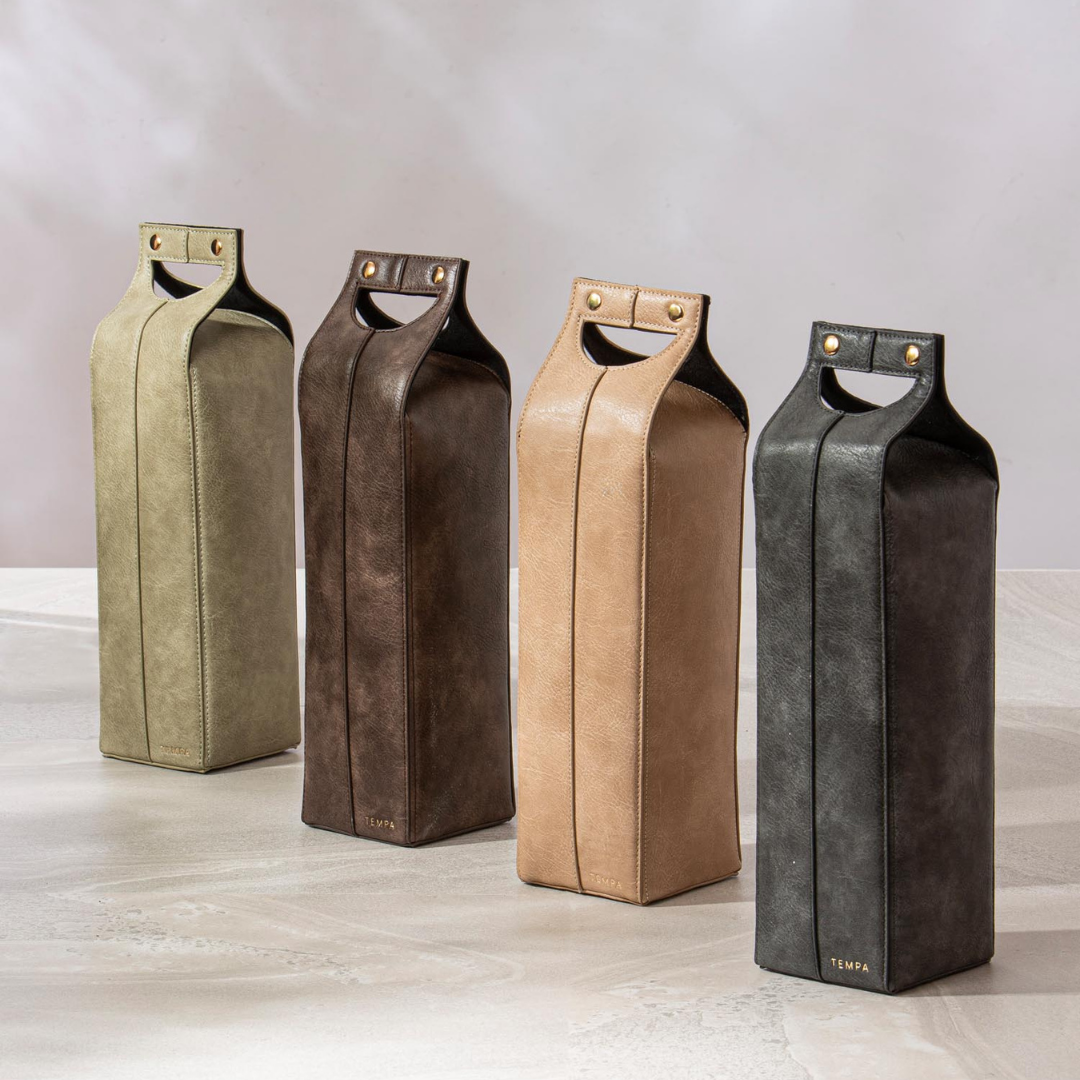 Tempa Harley Latte Single Wine Bag