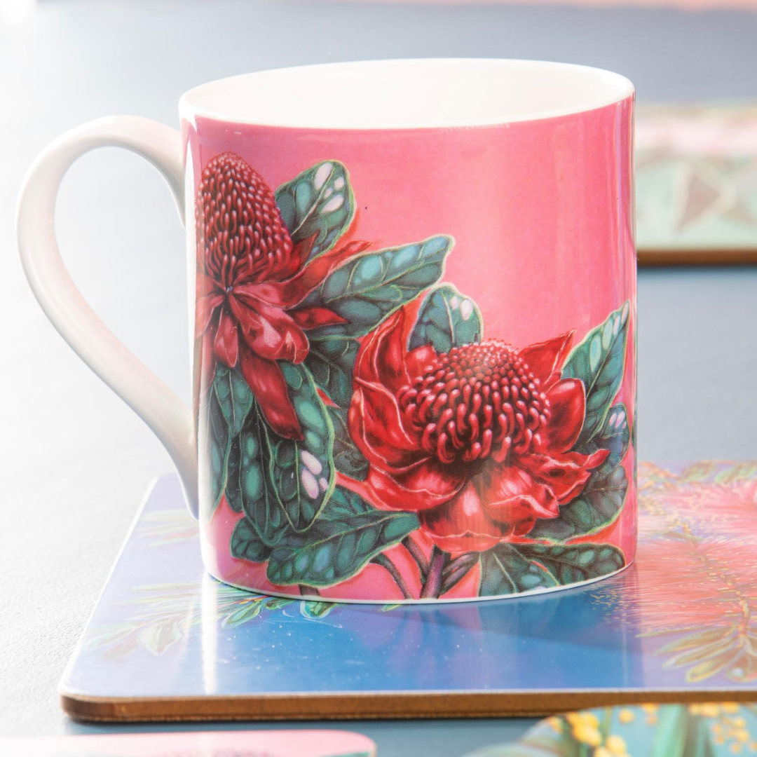 Ashdene Native Flora Waratah Mug