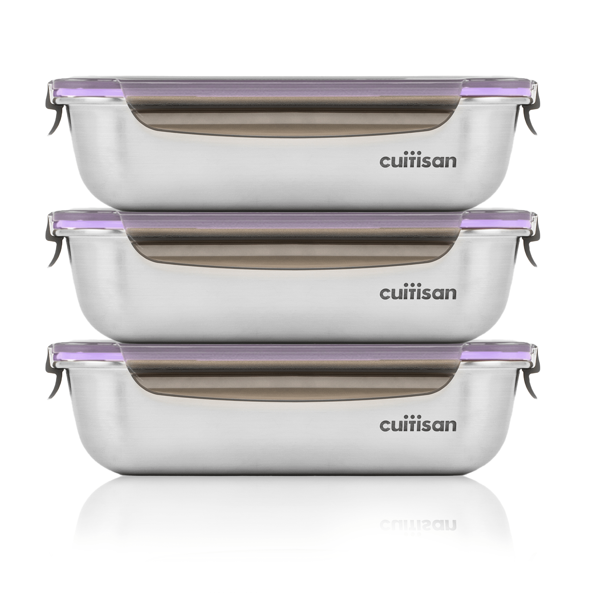 Cuitisan Flora 3 Piece Set (1900ml) Lilac