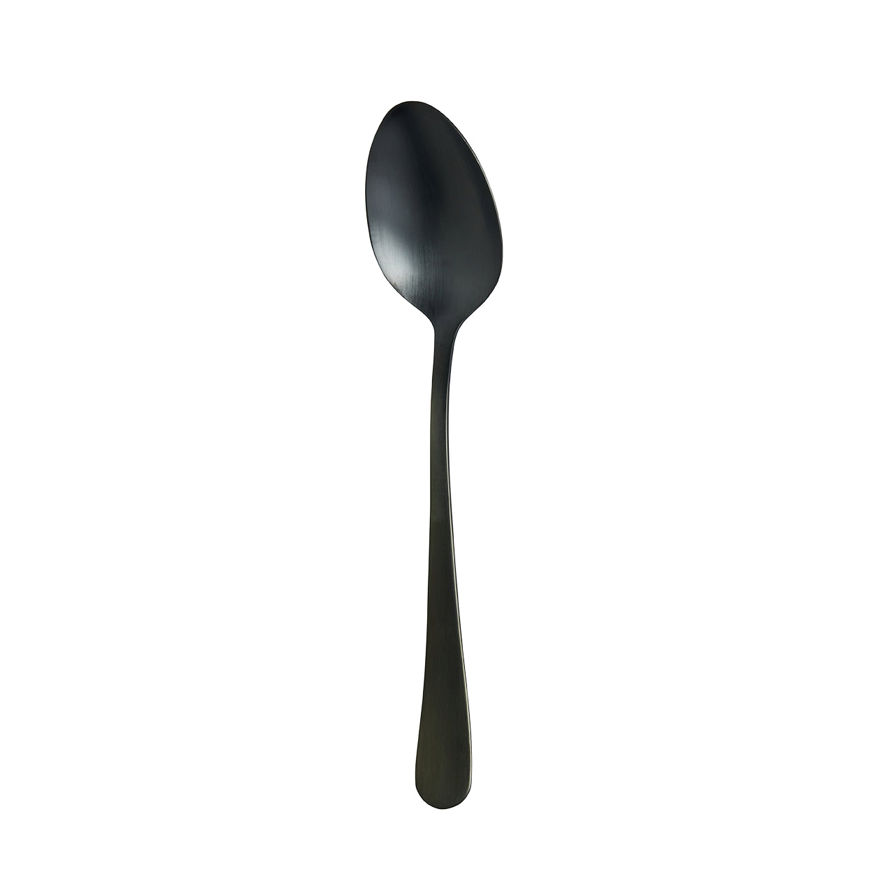 Trenton Miami Black Dessert Spoon (Matte Black) (12 Pack)