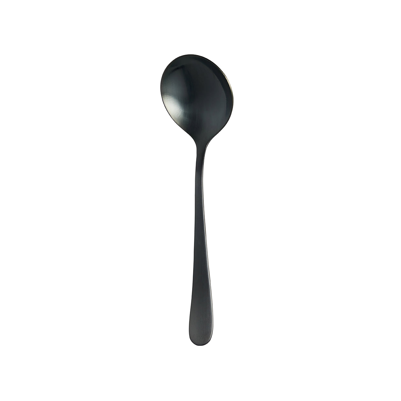Trenton Miami Black Soup Spoon (Matte Black) (12 Pack)
