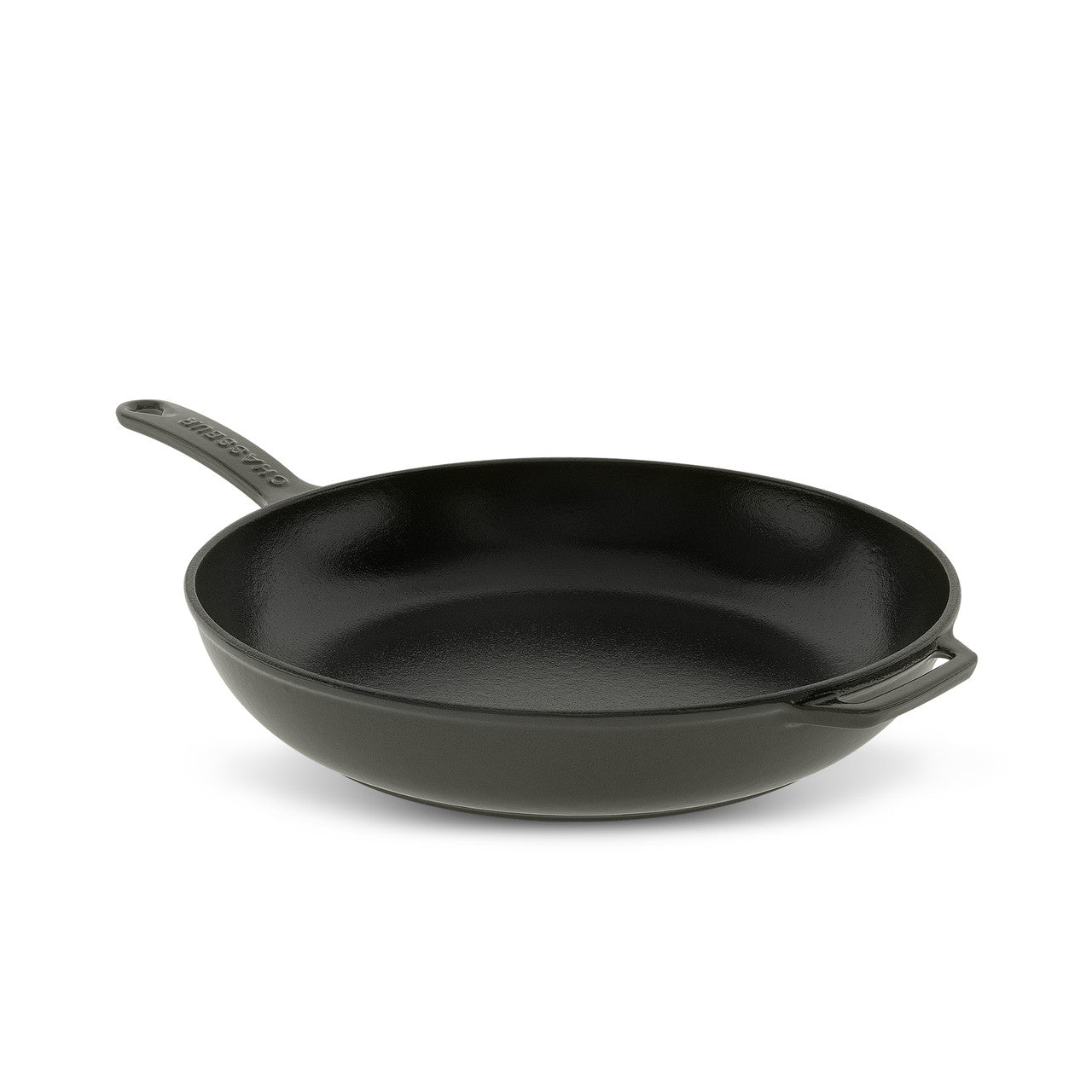 Chasseur Fry Pan 28cm with Cast Handle - Caviar