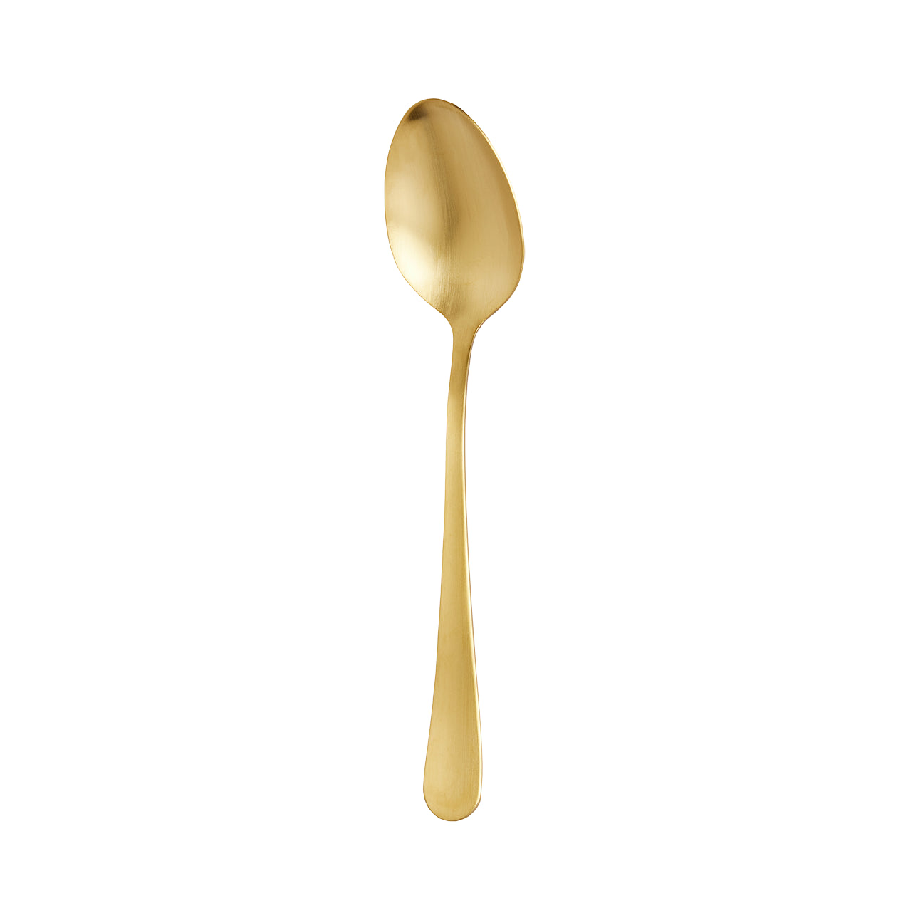 Trenton Miami Gold Dessert Spoon (Matte Gold) (12 Pack)