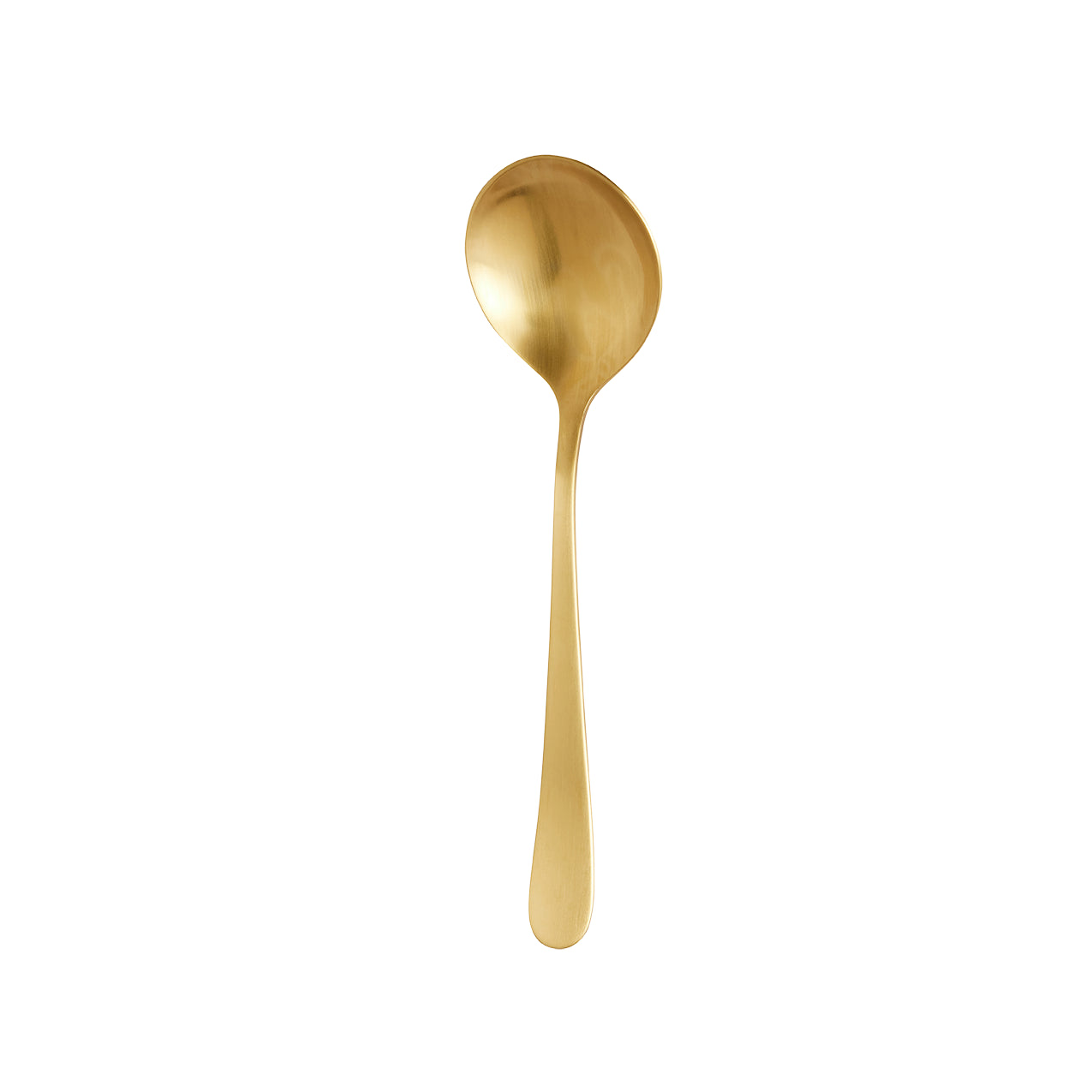 Trenton Miami Gold Soup Spoon (Matte Gold) (12 Pack)