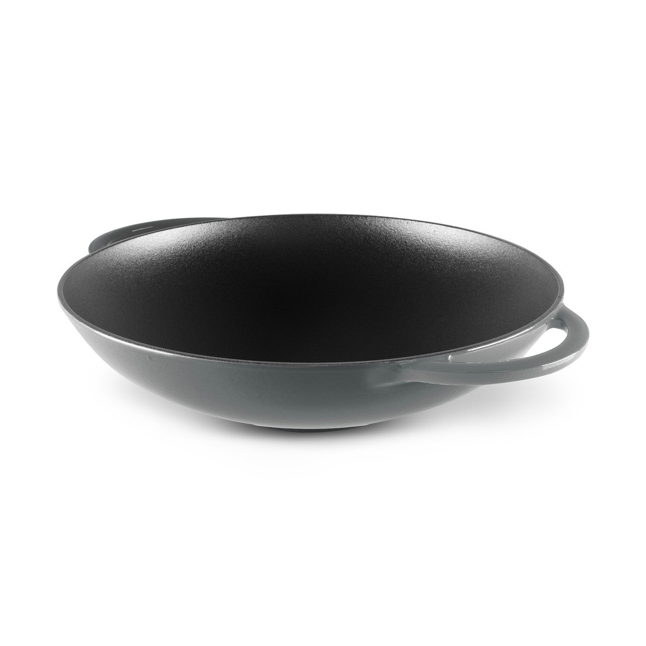 Chasseur Wok with Glass Lid 37cm/4.5L - Caviar
