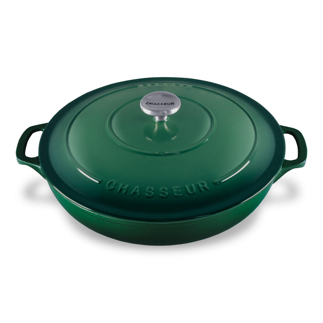Chasseur Low Round Casserole 30cm/2.5L - Forest