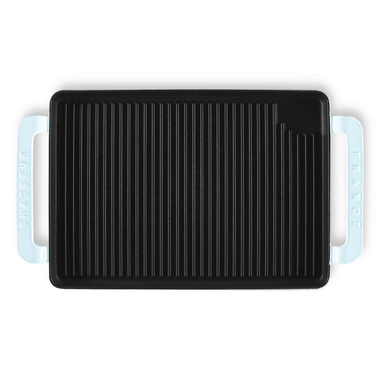 Chasseur Rectangular Grill 42 x 24cm - Duck Egg Blue