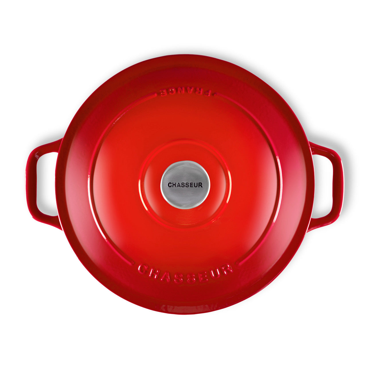 Chasseur Round French Oven - Inferno Red