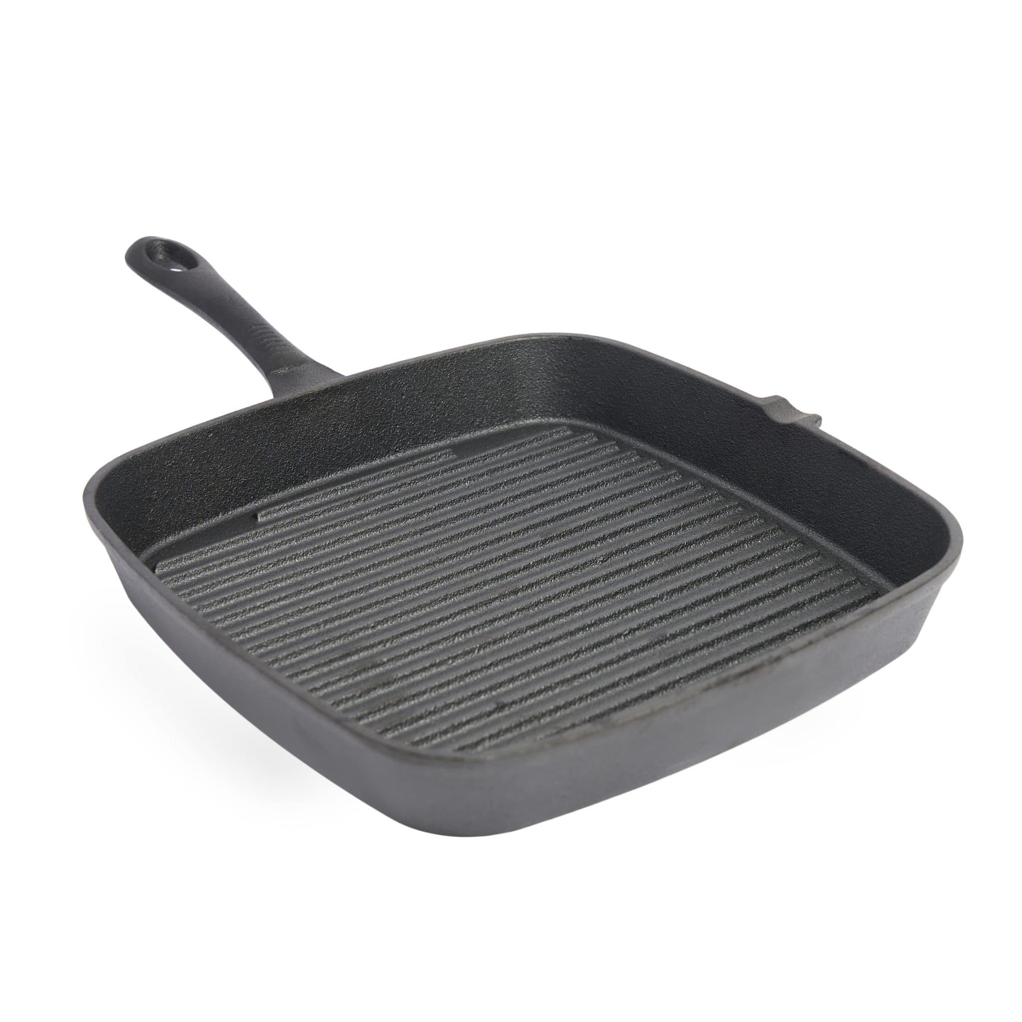 KH Khast Cast Iron Square Grill Skillet 23cm