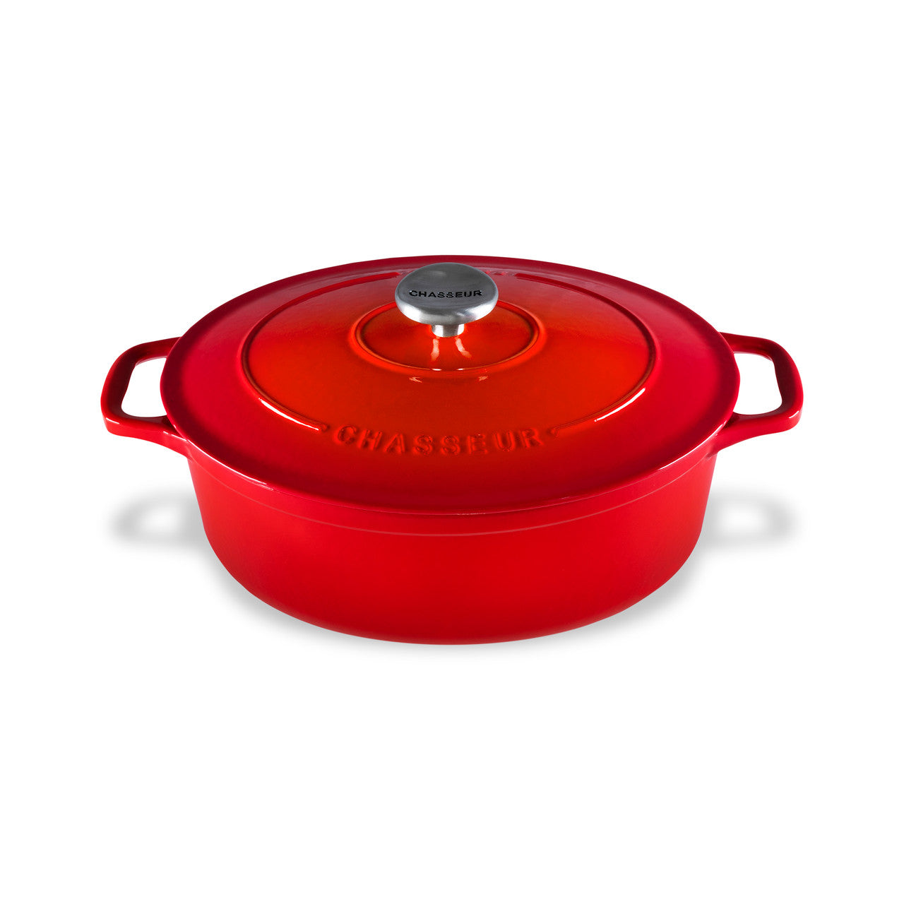 Chasseur Oval French Oven 27cm/3.6L - Inferno Red
