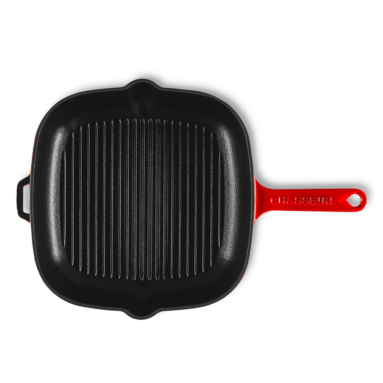 Chasseur Square Grill 25cm - Inferno Red