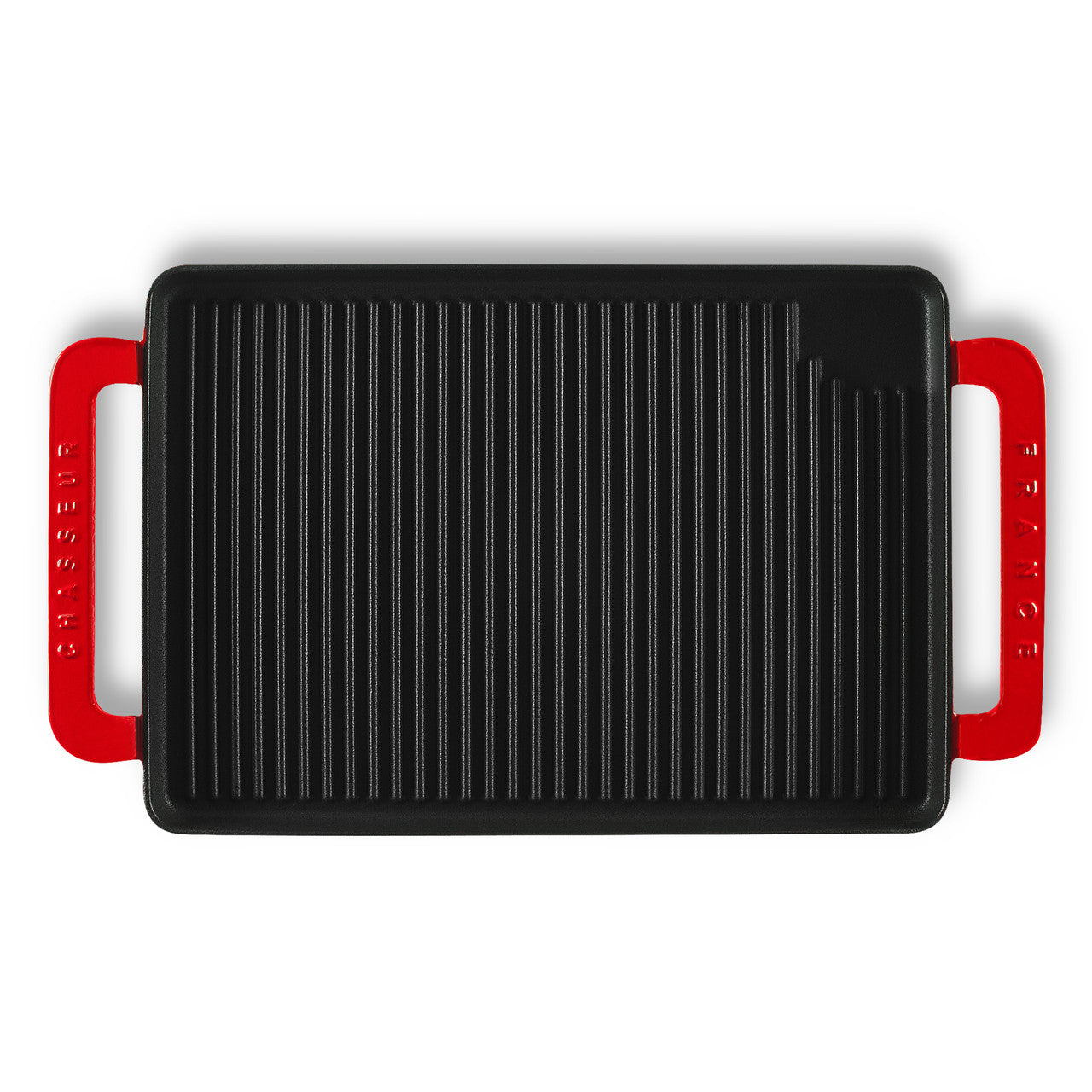 Chasseur Rectangular Grill 42 x 24cm - Inferno Red