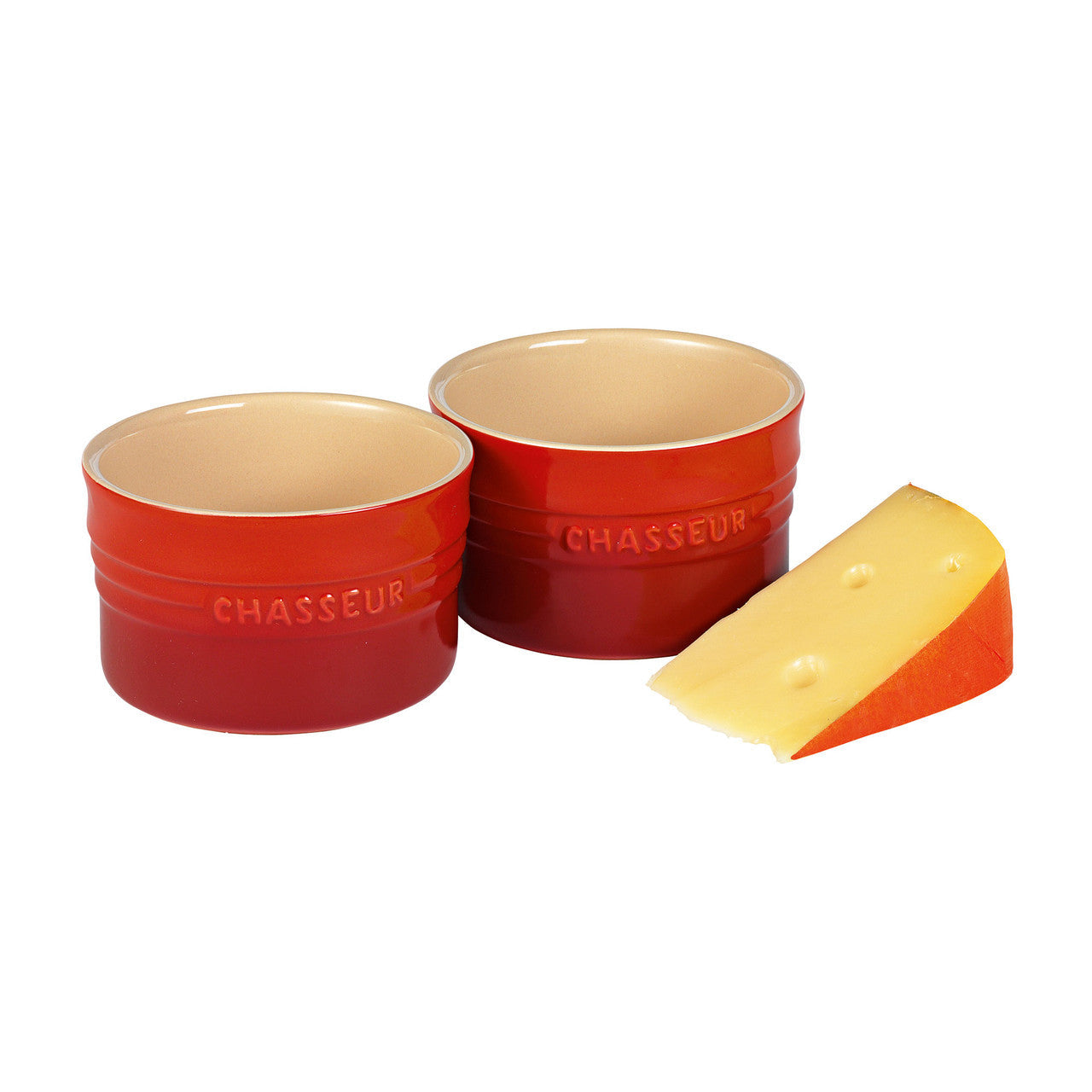 Chasseur La Cuisson Ramekin Set of 2 - Red