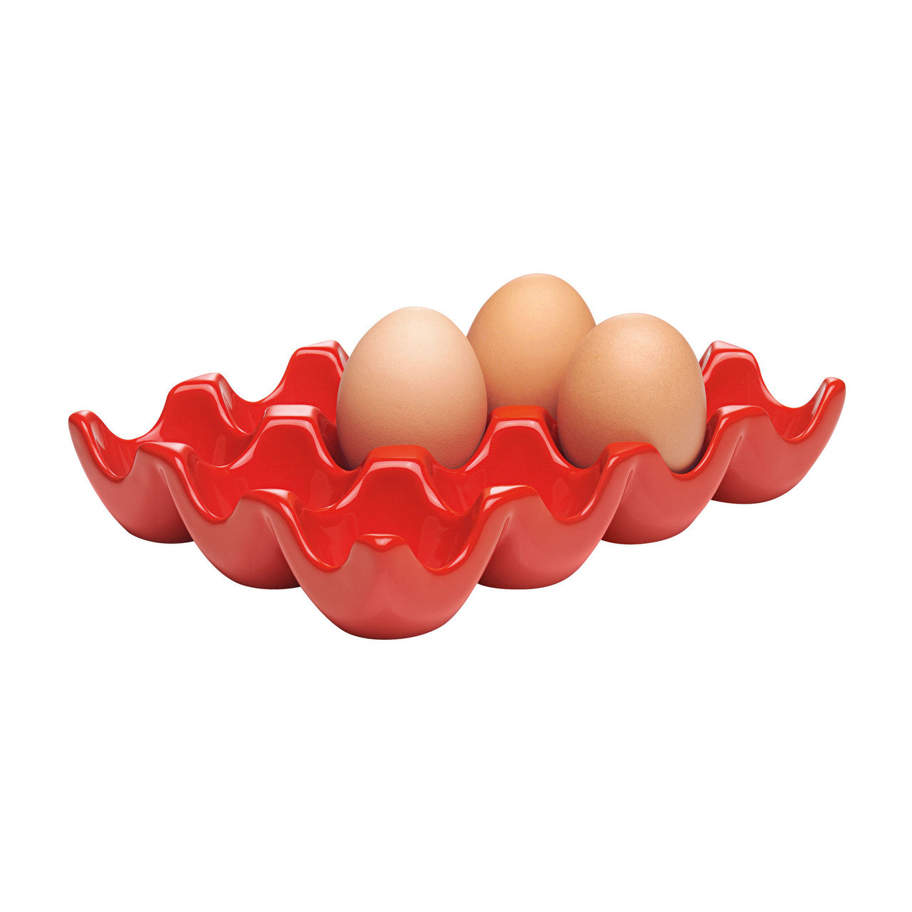 Chasseur La Cuisson Egg Tray Dozen - Red