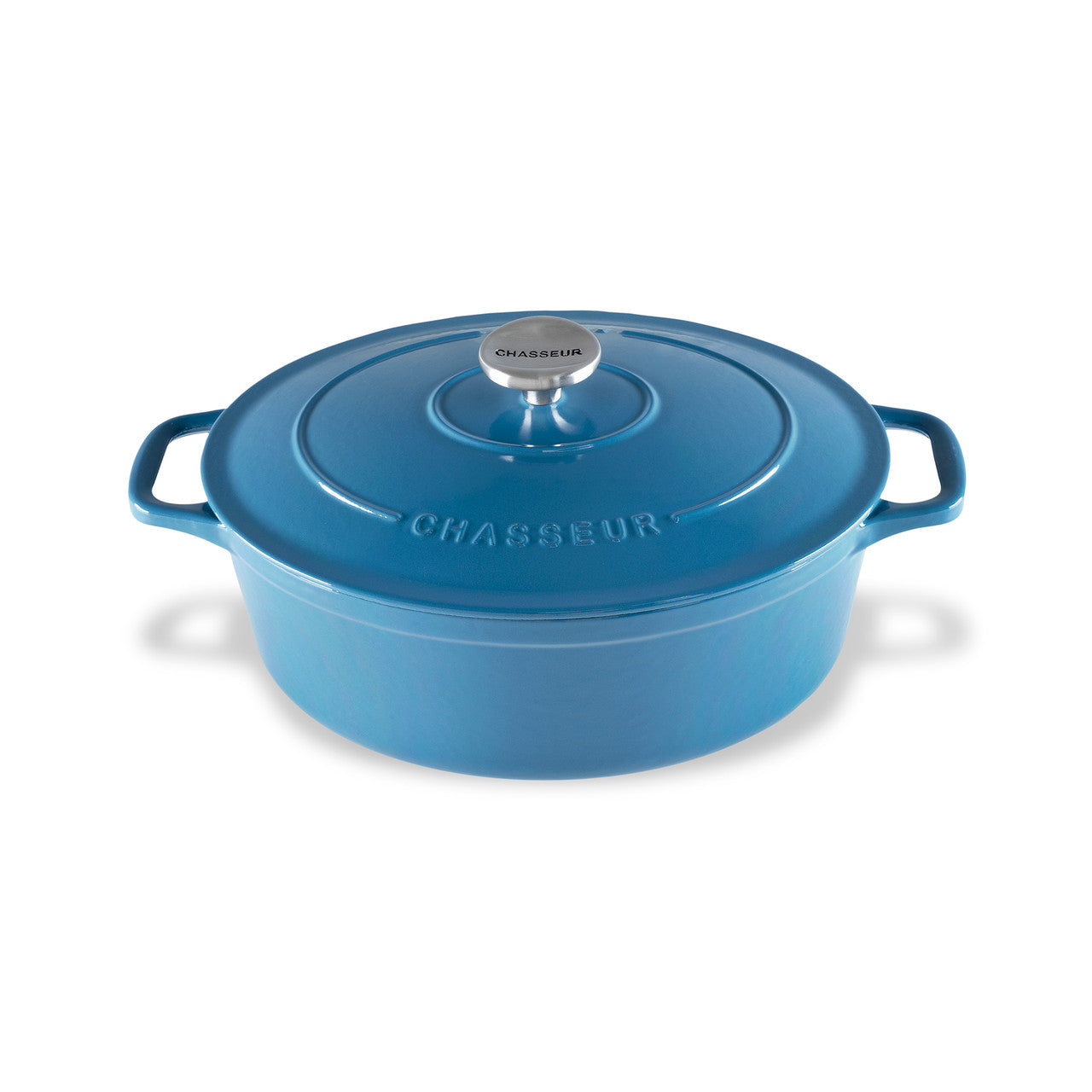 Chasseur Oval French Oven 27cm/4L - Sky Blue