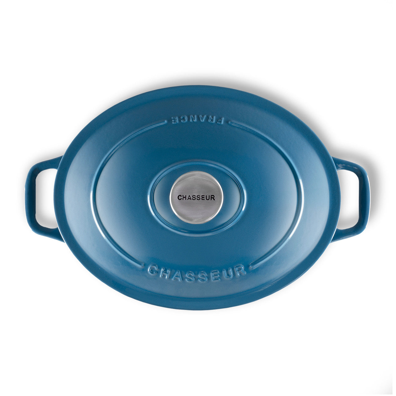 Chasseur Oval French Oven 27cm/4L - Sky Blue