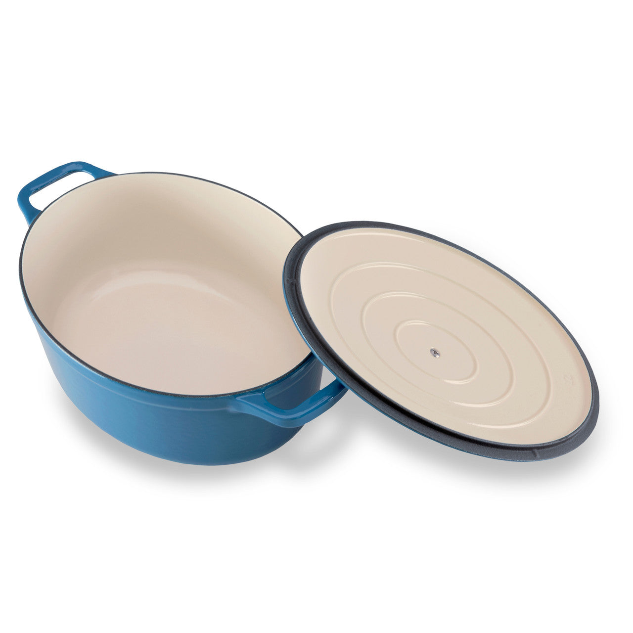 Chasseur Oval French Oven 27cm/4L - Sky Blue