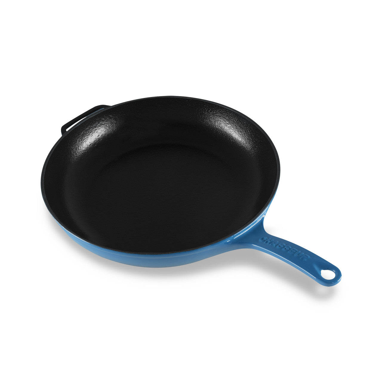 Chasseur Fry Pan 28cm with Cast Handle - Sky Blue