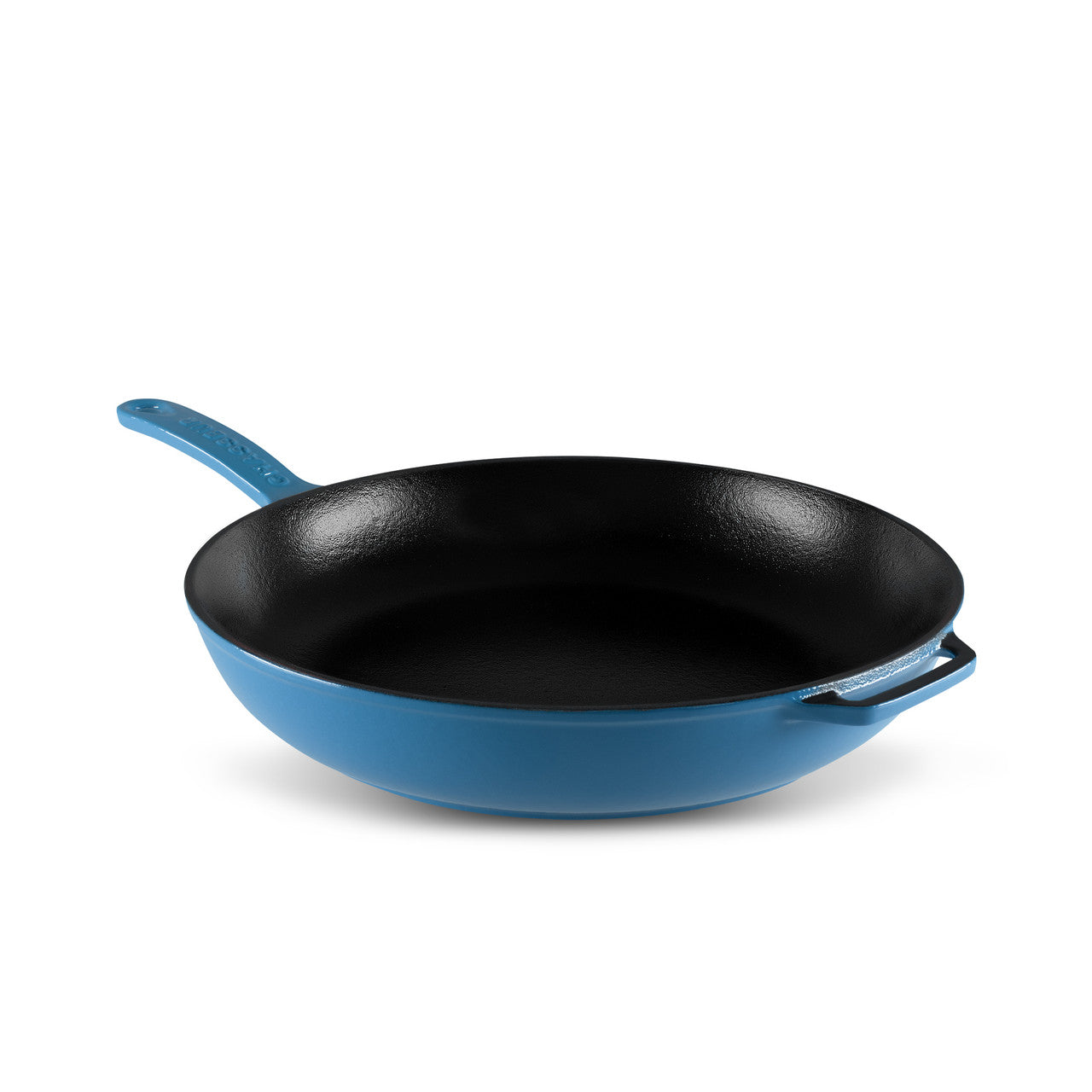 Chasseur Fry Pan 28cm with Cast Handle - Sky Blue