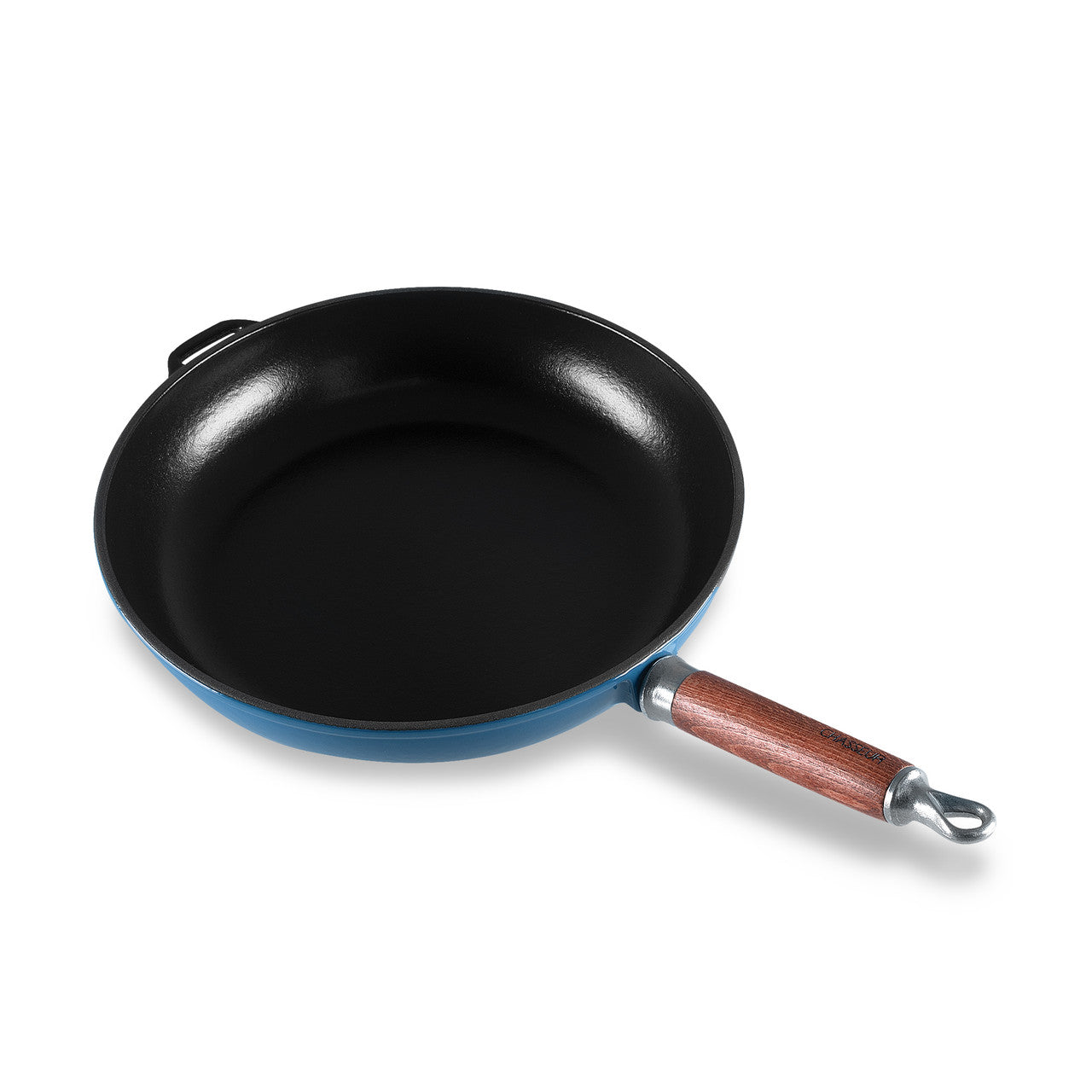 Chasseur Saute Pan 28cm with Glass Lid - Sky Blue