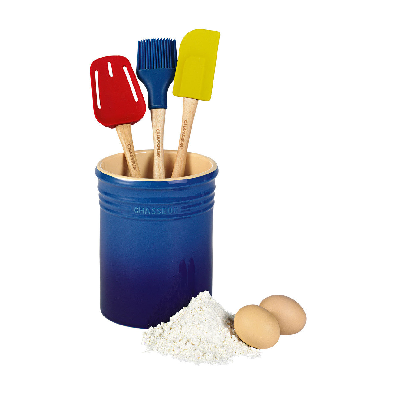 Chasseur La Cuisson Utensil Jar 17 x 14cm/2.2L - Blue