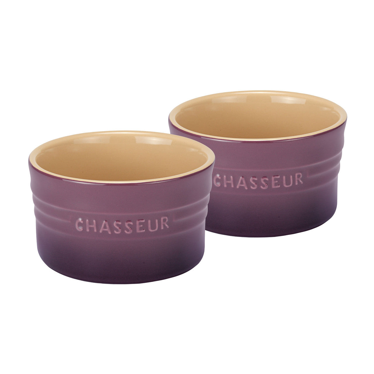 Chasseur La Cuisson Ramekin Set 2 - Plum