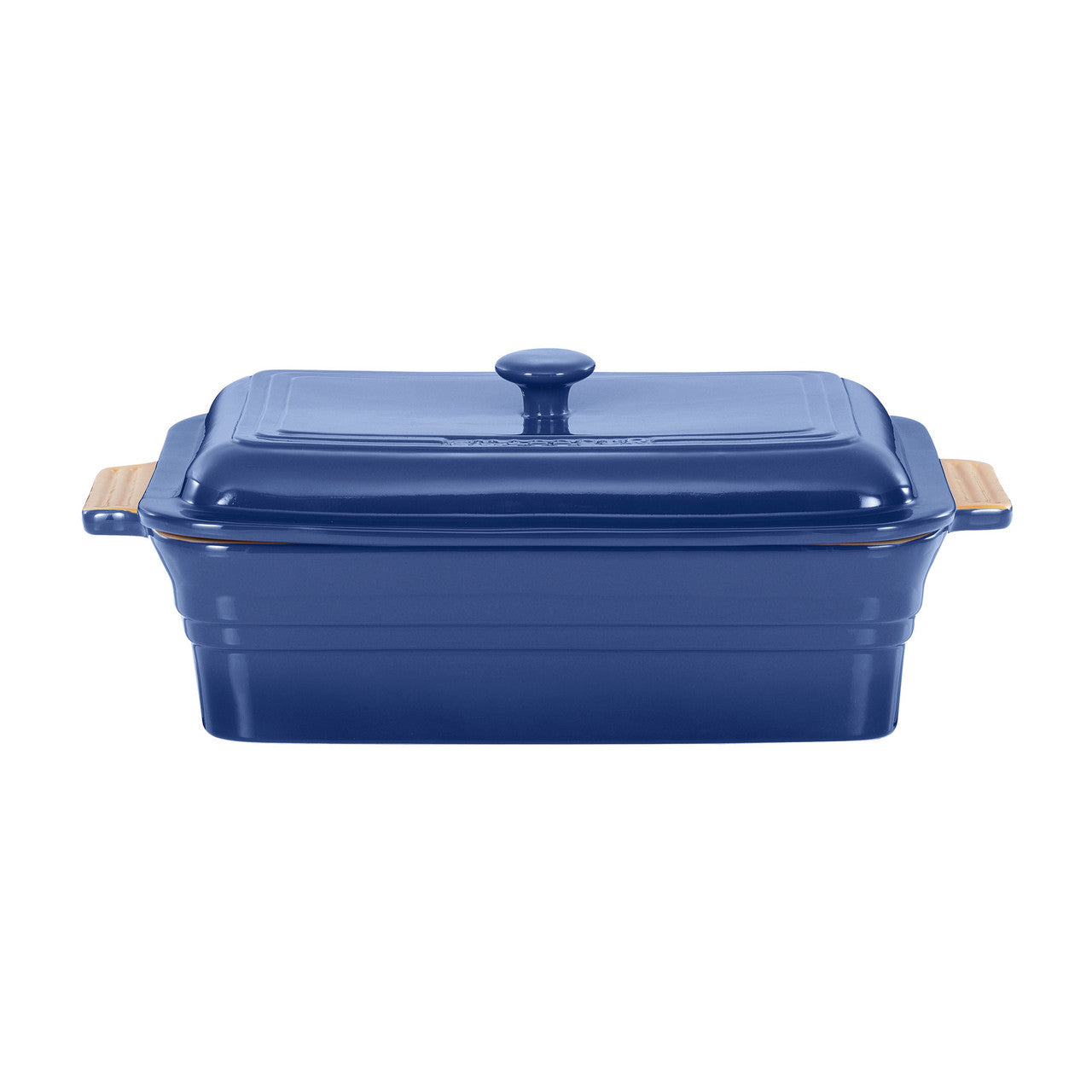 Chasseur La Cuisson Rectangular Baker with Lid - Blue
